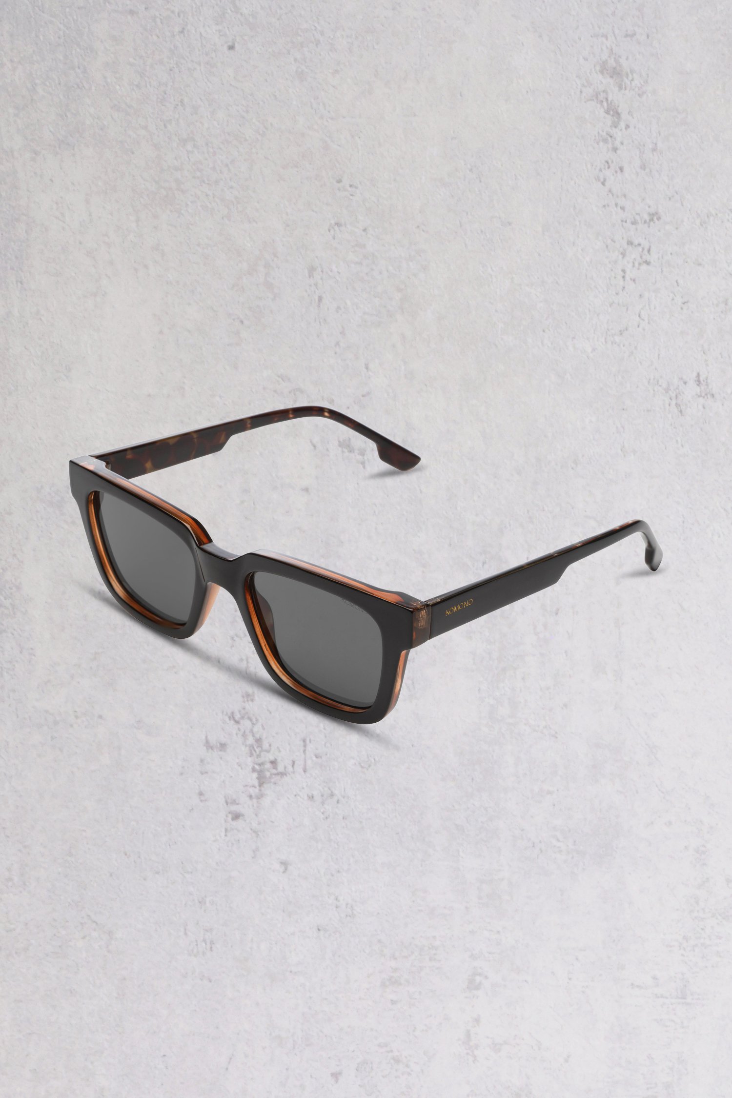 Lunettes de soleil noires - Bobby de Komono pour Hommes