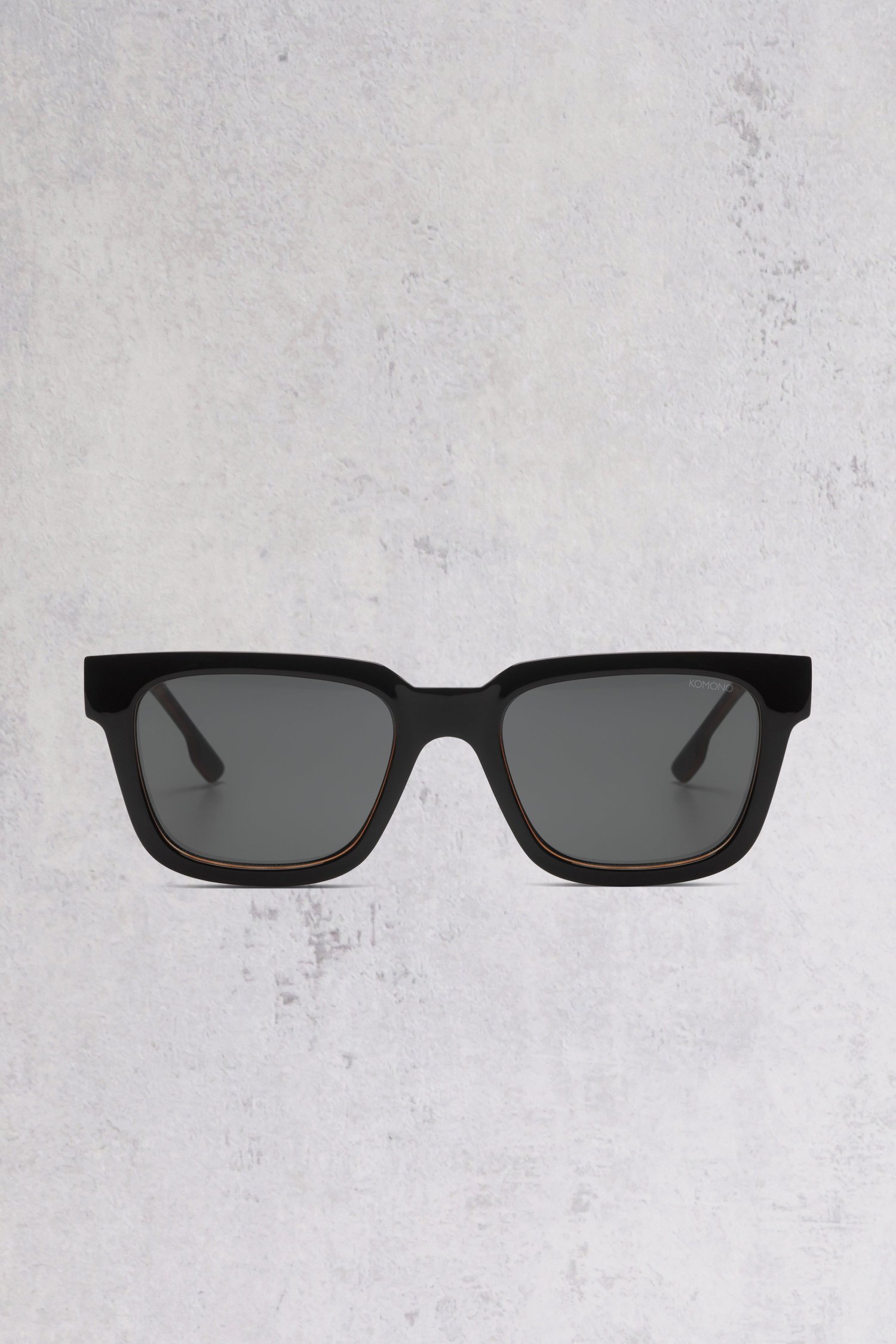 Lunettes de soleil noires - Bobby de Komono pour Hommes