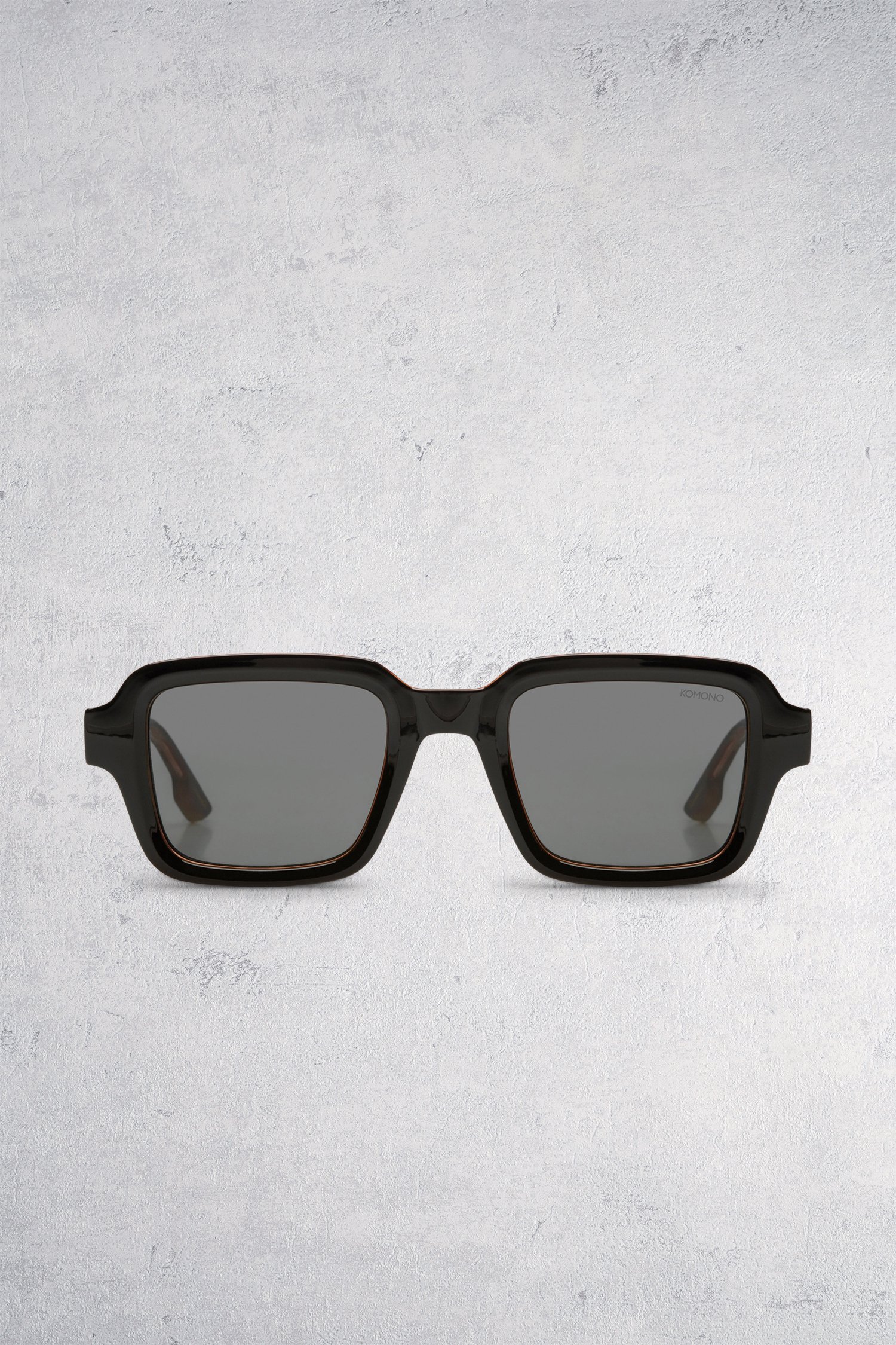 Lunettes de soleil noires - Lionel de Komono pour Hommes