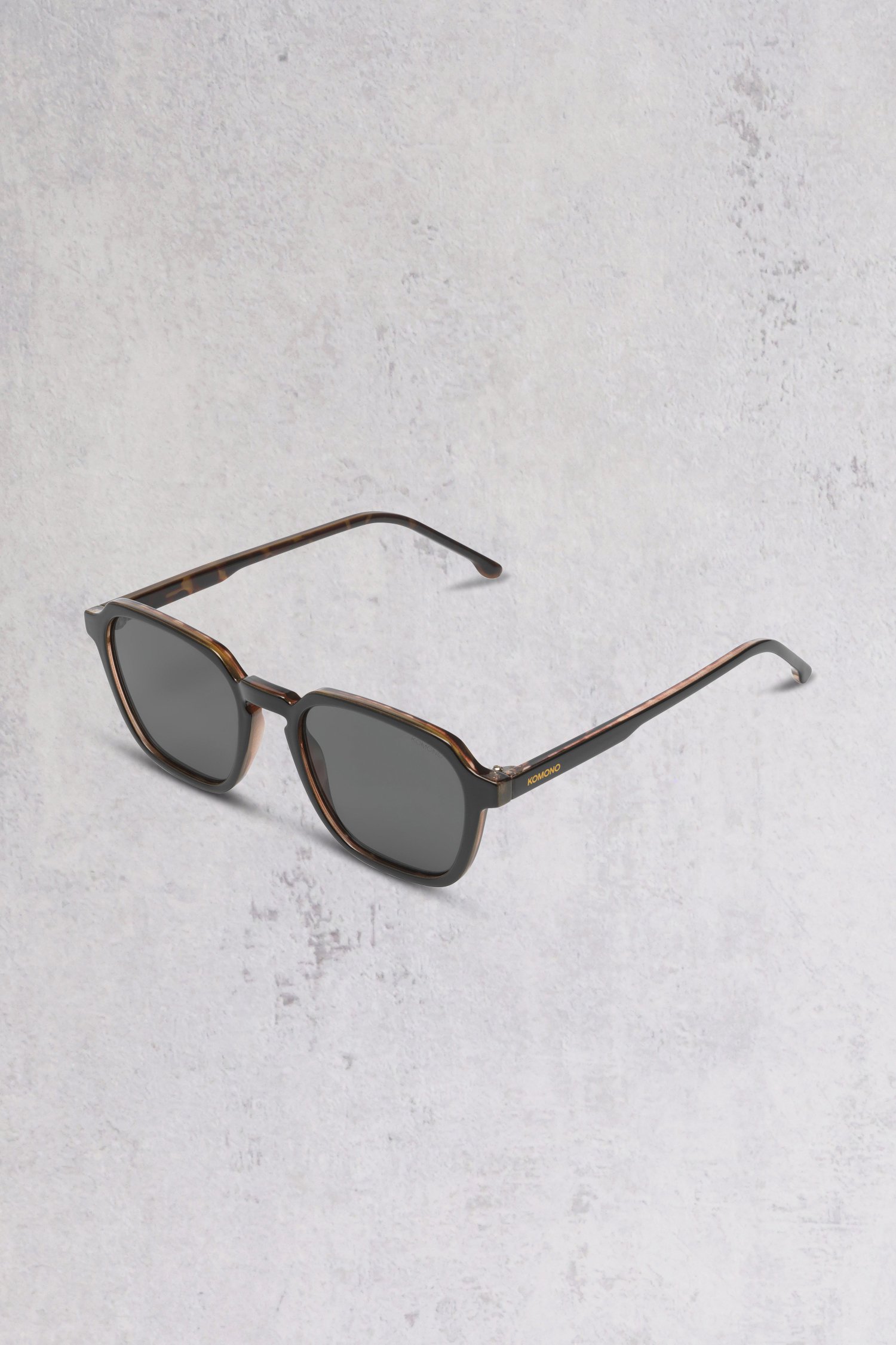 Lunettes de soleil noires - Matty de Komono pour Hommes