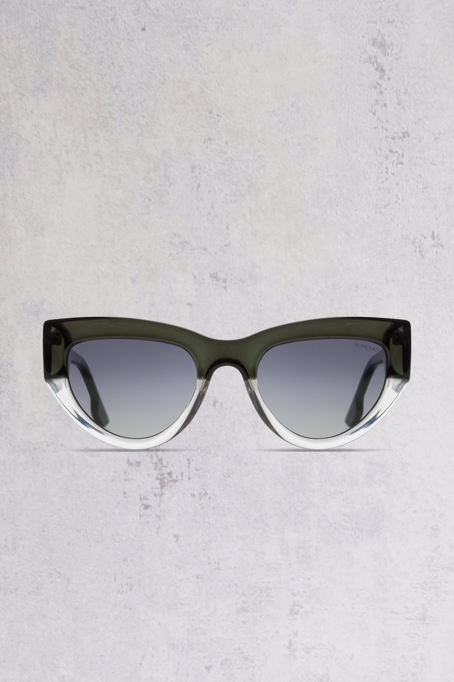 Lunettes de soleil vert foncé - Kim de Komono pour Femmes