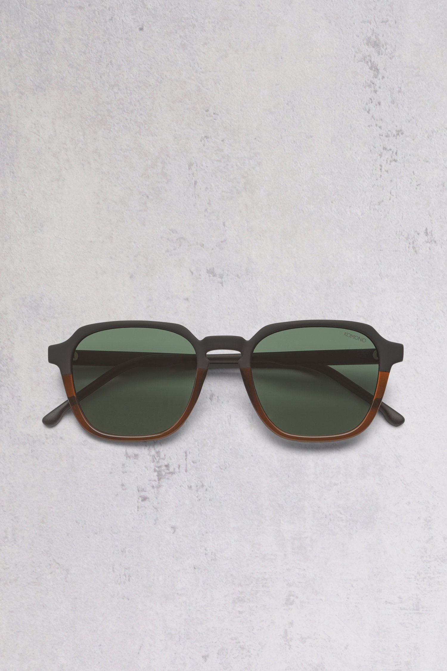 Lunettes de soleil vertes - Matty de Komono pour Hommes