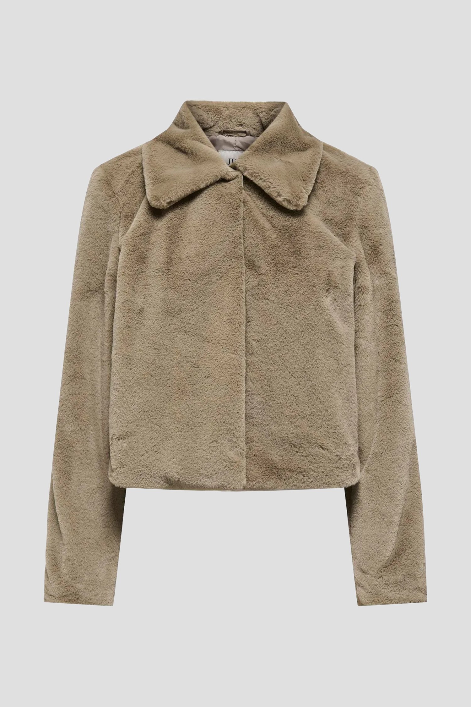 Photo produit 1 de Manteau beige en fausse fourrure de JDY pour Femmes