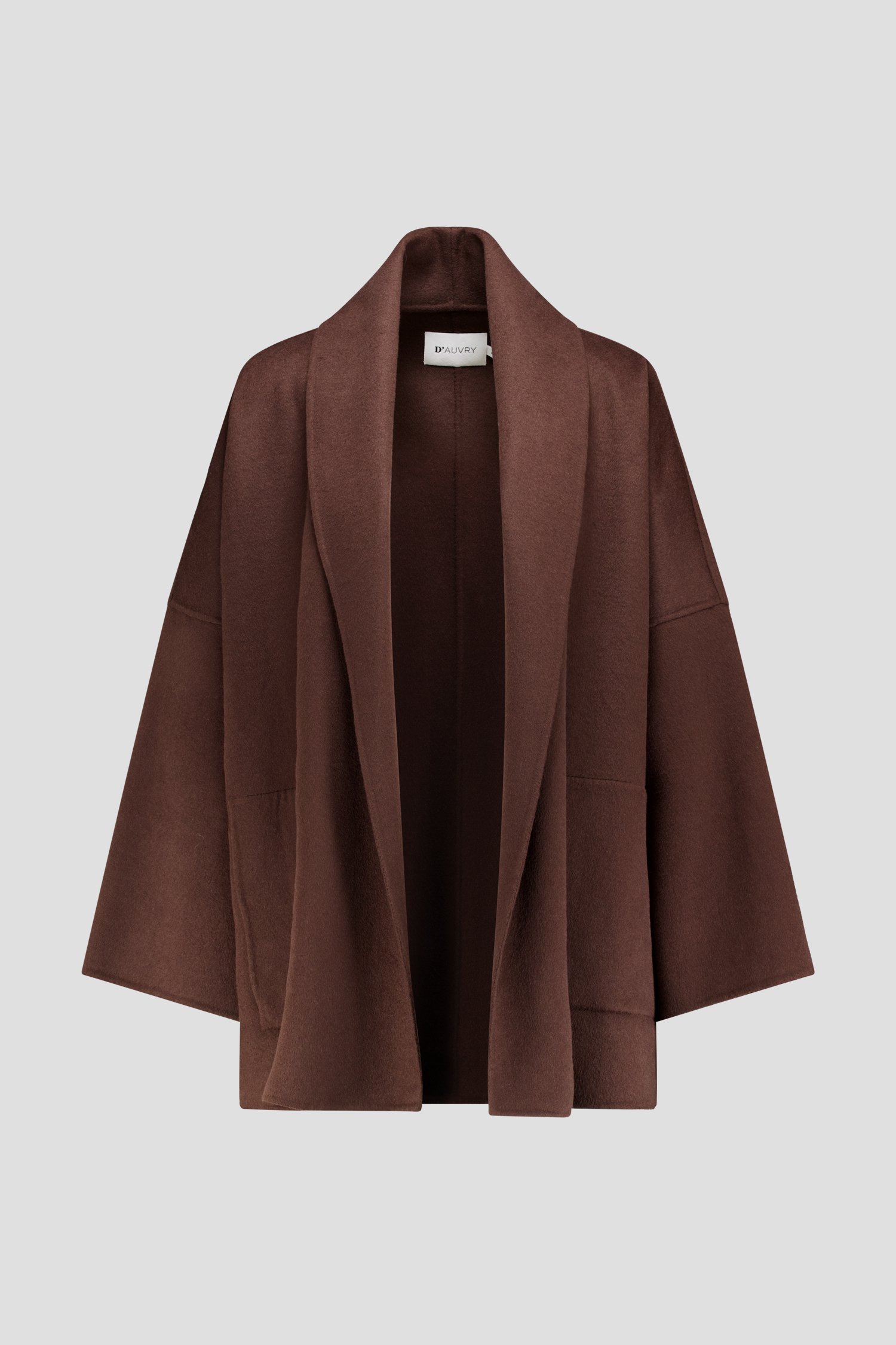 Photo produit 1 de Manteau brun de D'Auvry pour Femmes