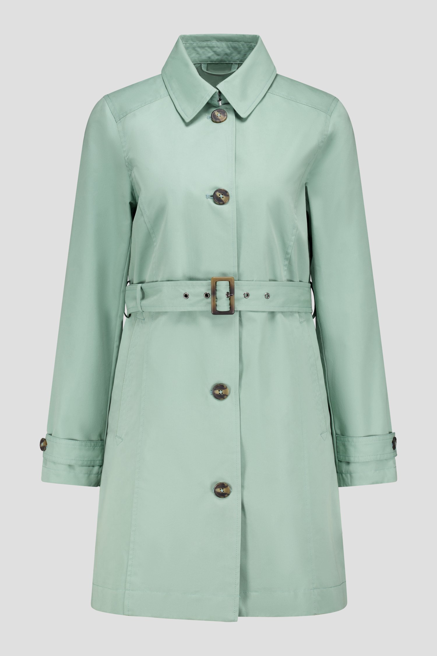 Manteau demi-long gris-vert  de Libelle pour Femmes