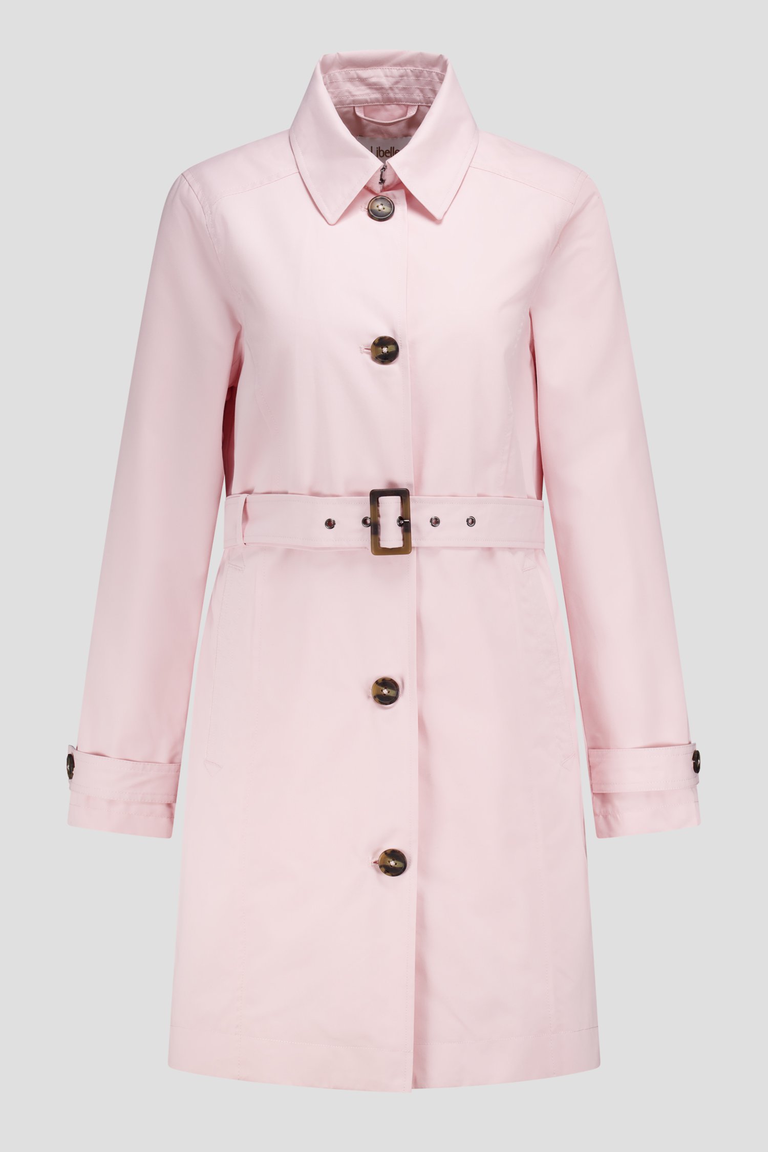 Manteau demi-long rose clair de Libelle pour Femmes