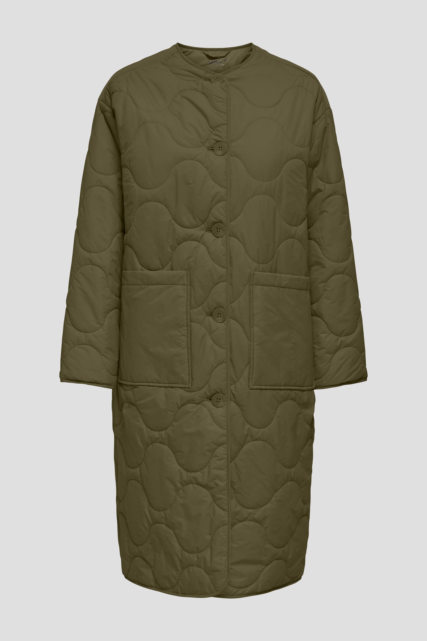 Photo produit 1 de Manteau kaki léger et matelassé de ONLY Carmakoma pour Femmes