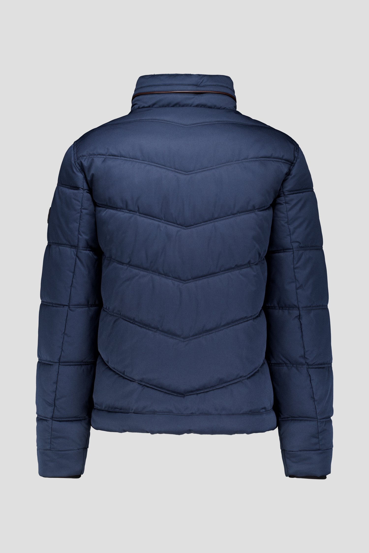 Photo produit 2 de Manteau matelassé bleu de District pour Hommes