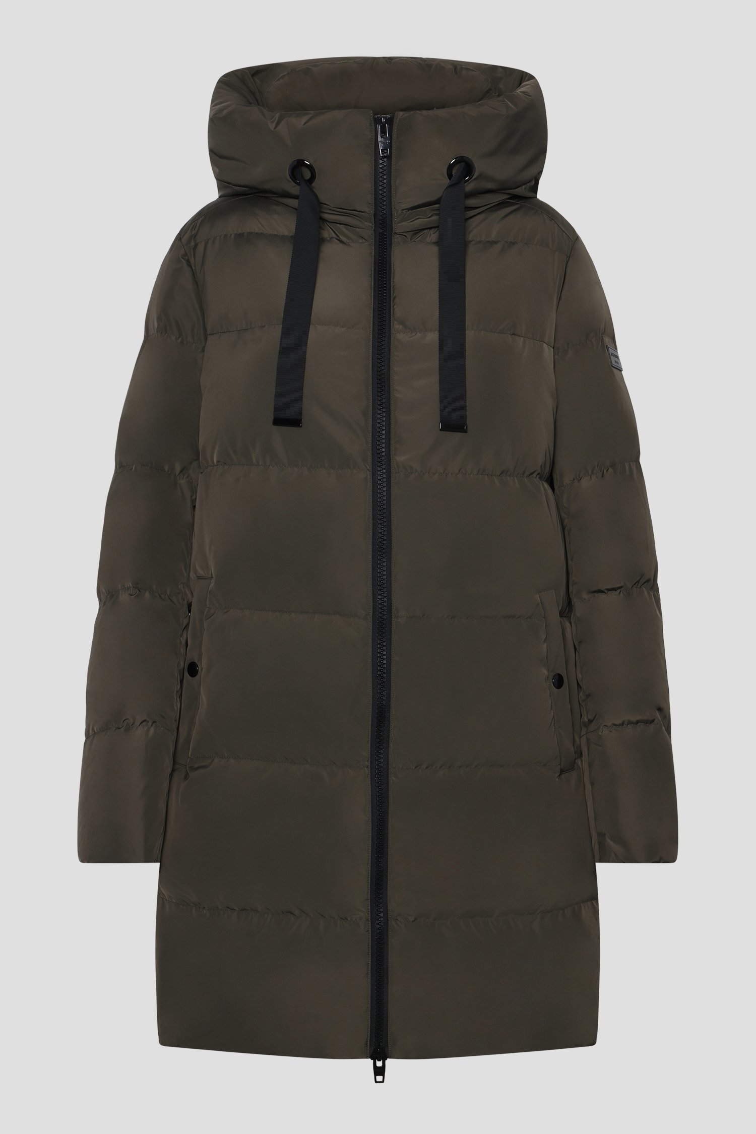 Photo produit 1 de Manteau matelassé kaki mi-long de Rock and Blue pour Femmes