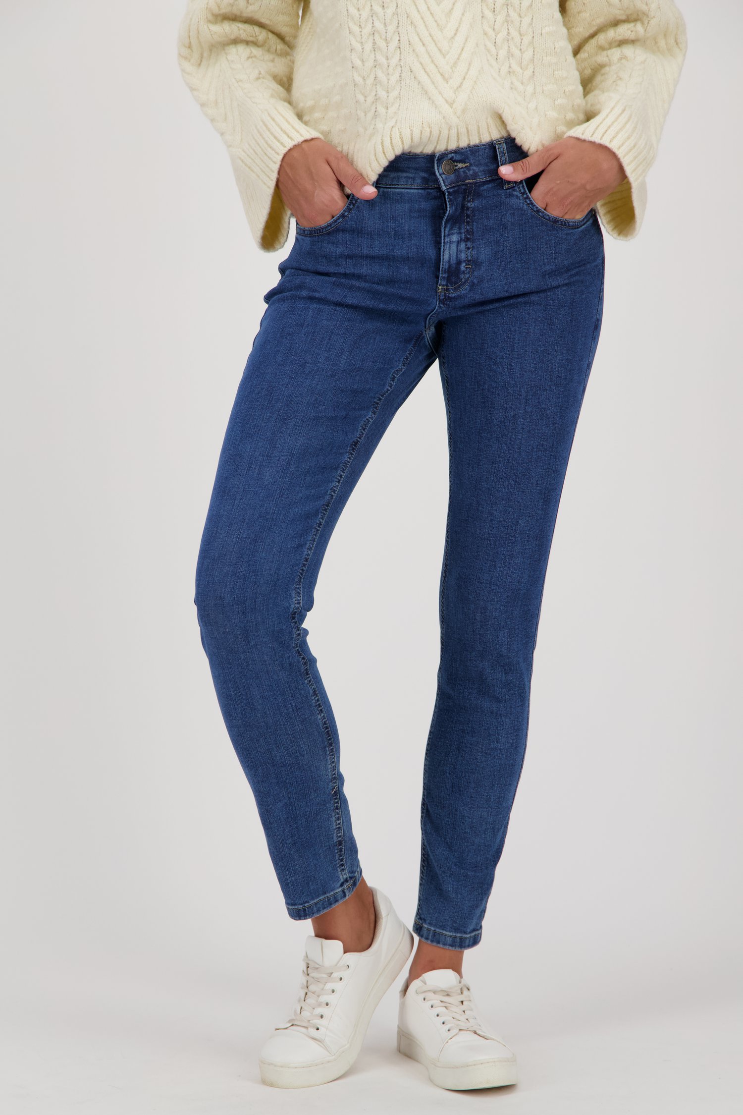 Mediumblauwe jeans - Skinny - L30 van Angels voor Dames