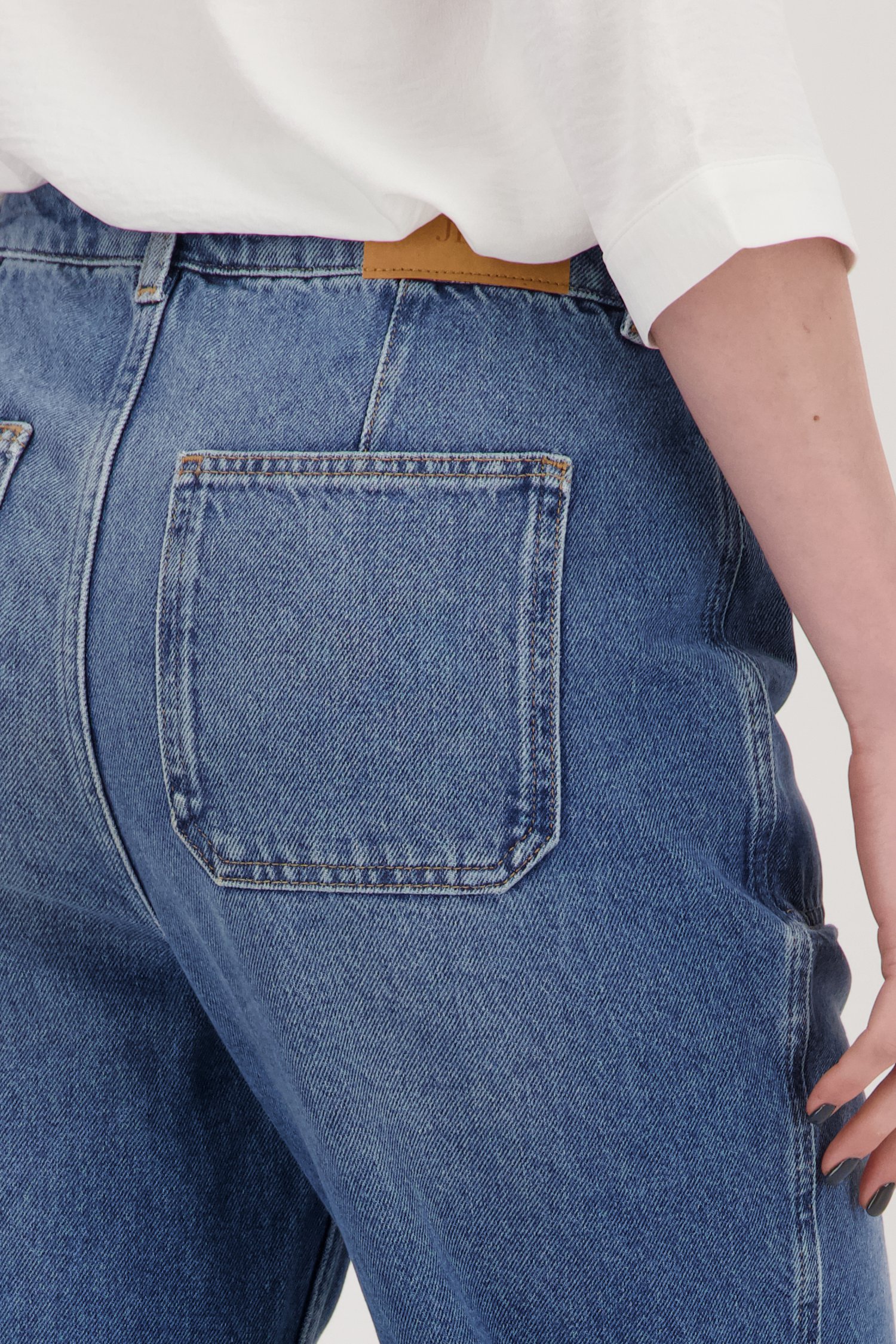 Mediumblauwe jeans - Straight fit van JDY voor Dames