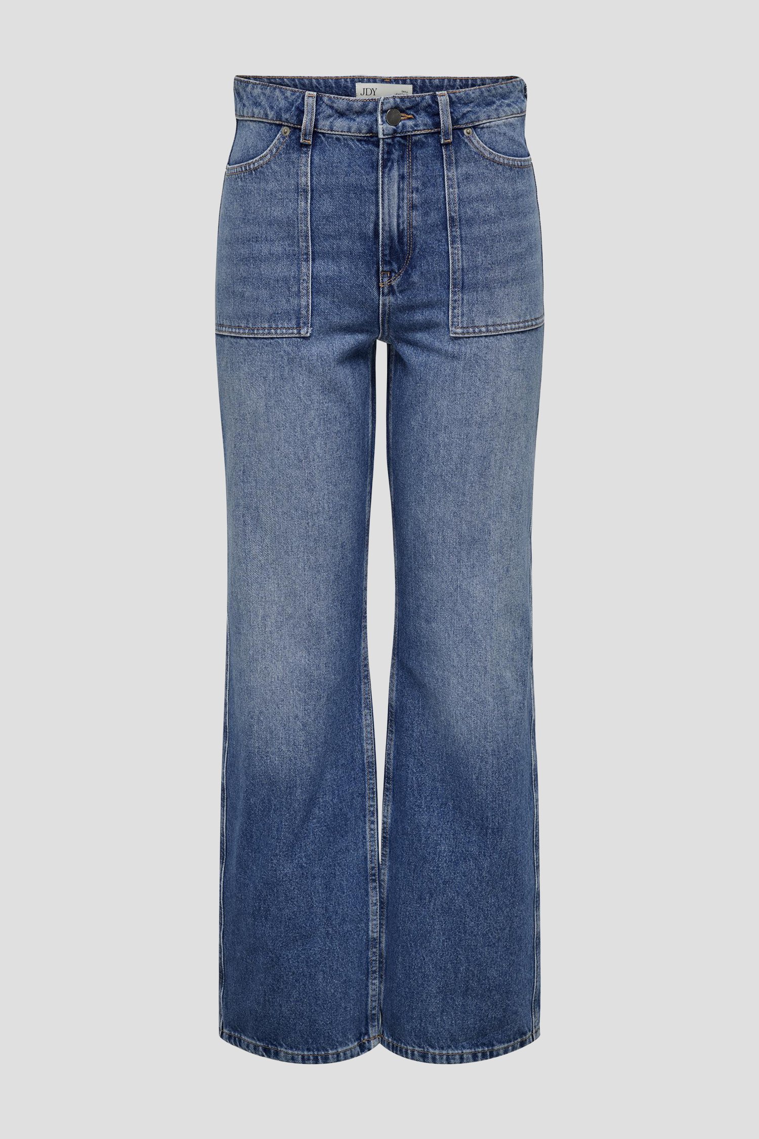 Mediumblauwe jeans - Straight fit van JDY voor Dames