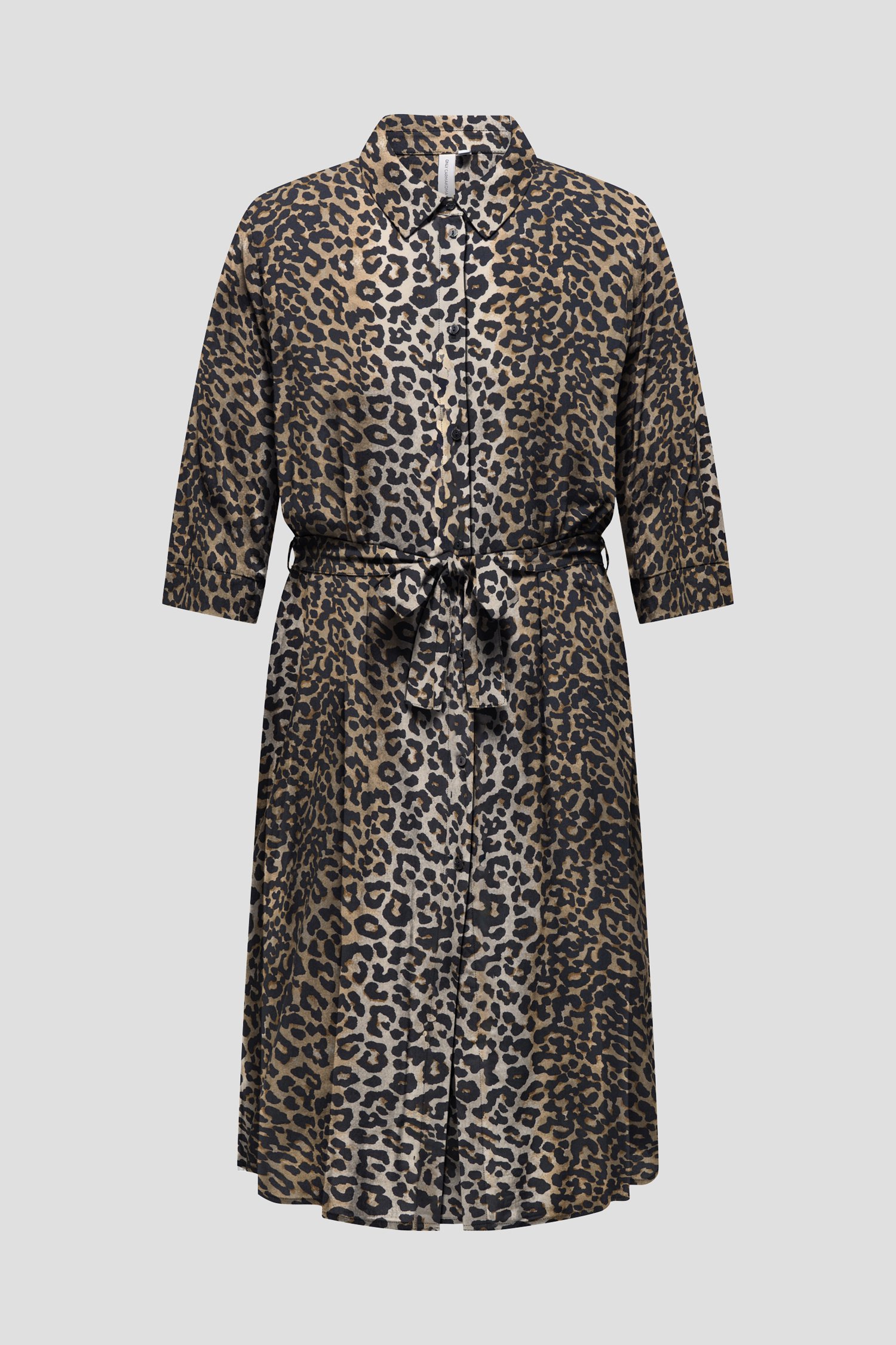 Midi kleedje met luipaardprint van Only Carmakoma voor Dames