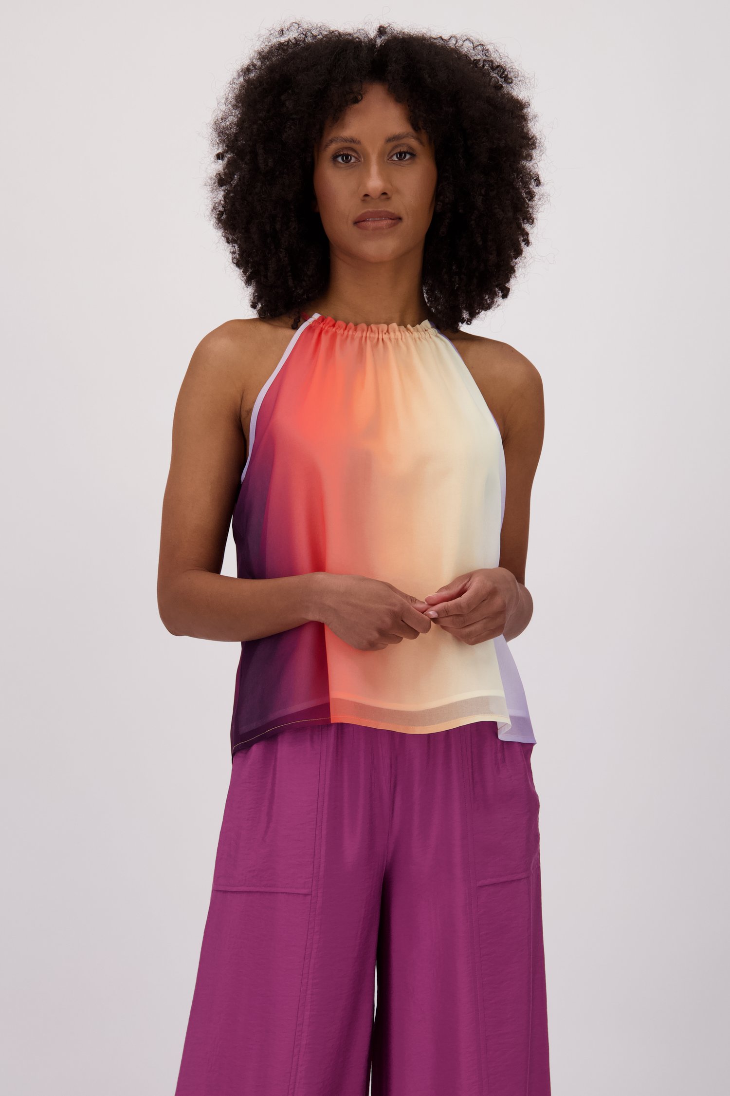 Mouwloze multicolor top van Louise voor Dames