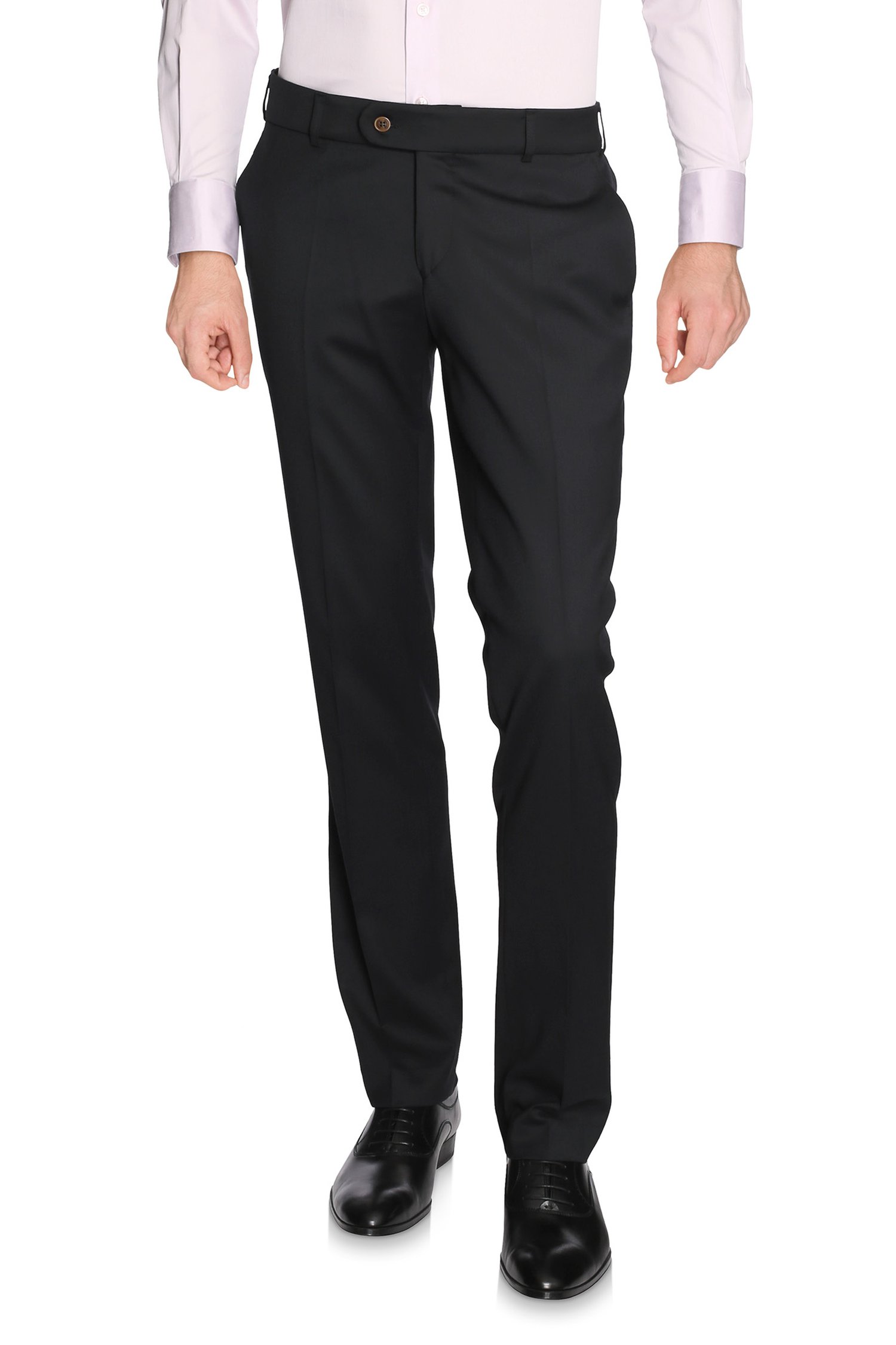 Navy broek Louisiana - regular fit van Brassville voor Heren