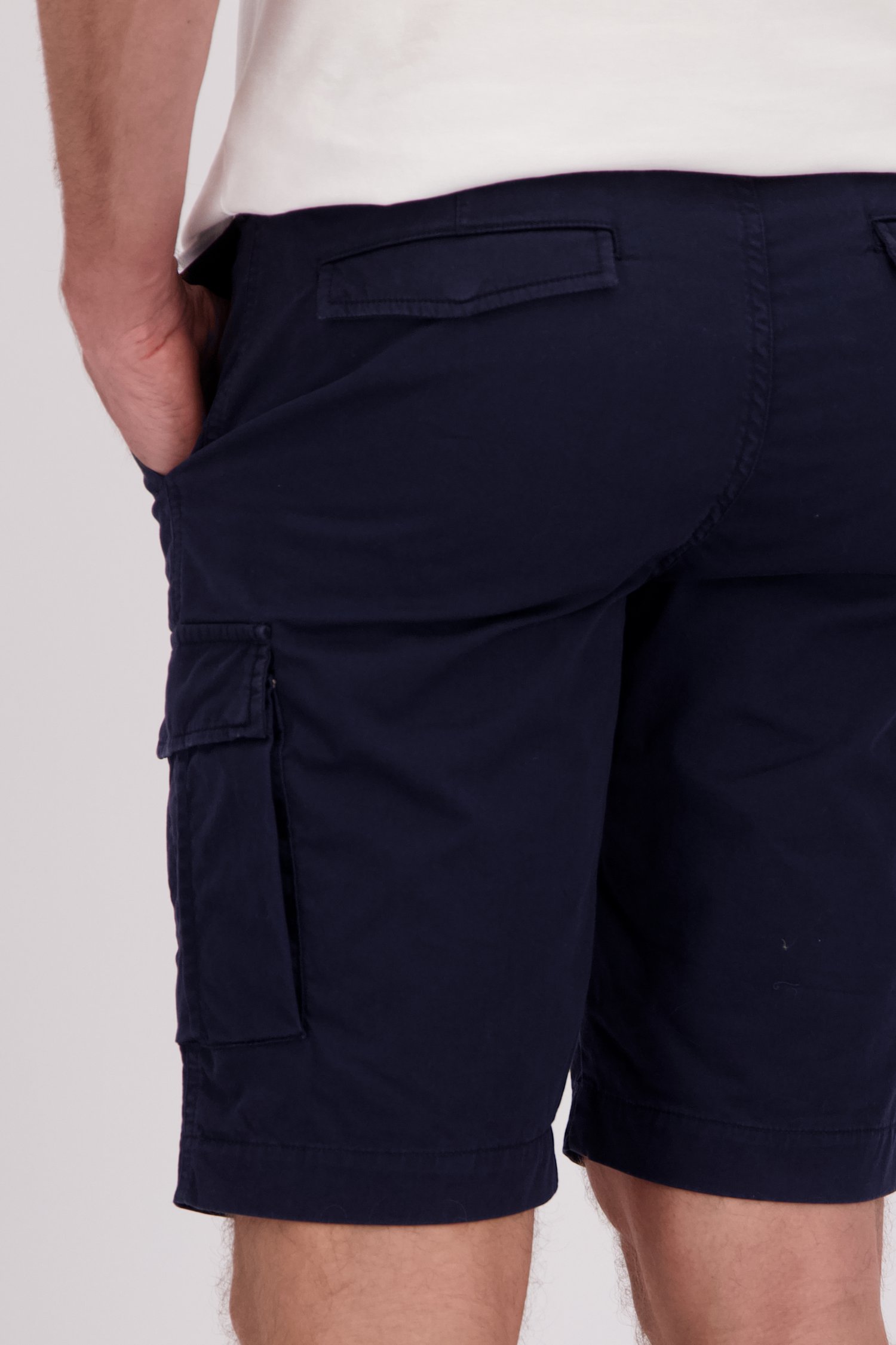 Navy cargoshort van Brassville voor Heren