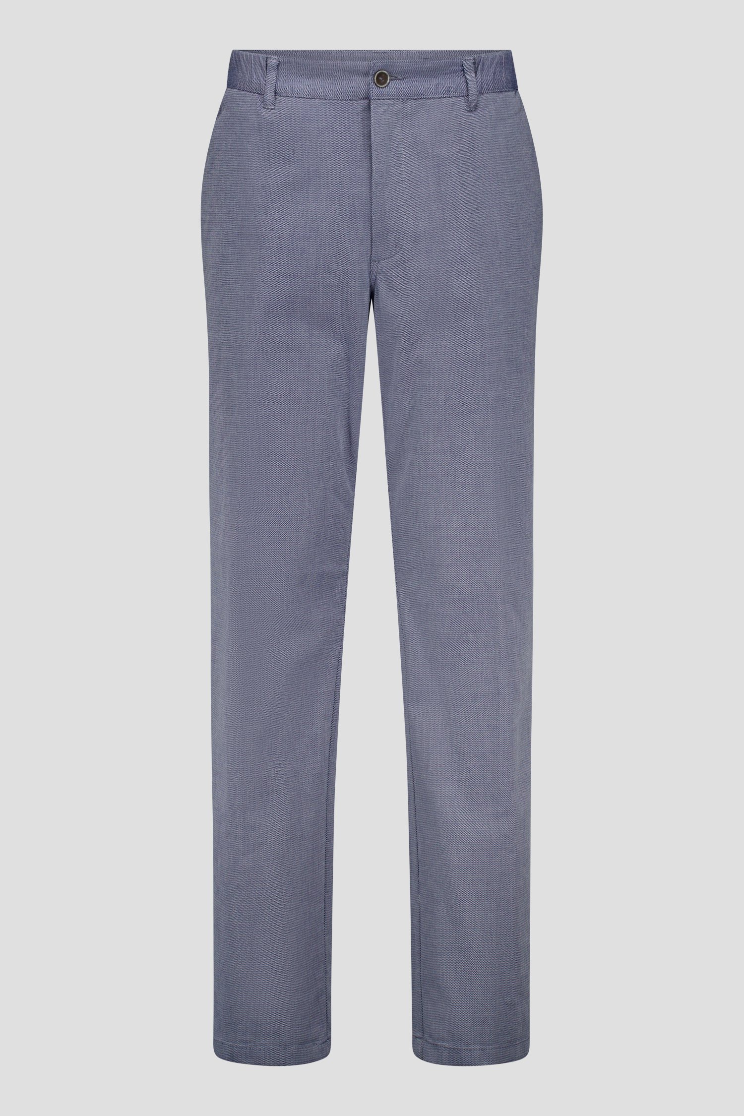 Productfoto 2 van Navy gemêleerde chino door Dansaert Blue voor Heren