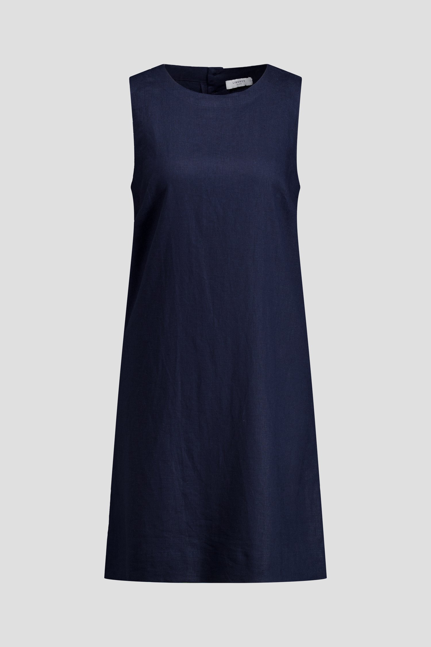 Productfoto 1 van Navy linnen kleedje door Liberty Island voor Dames