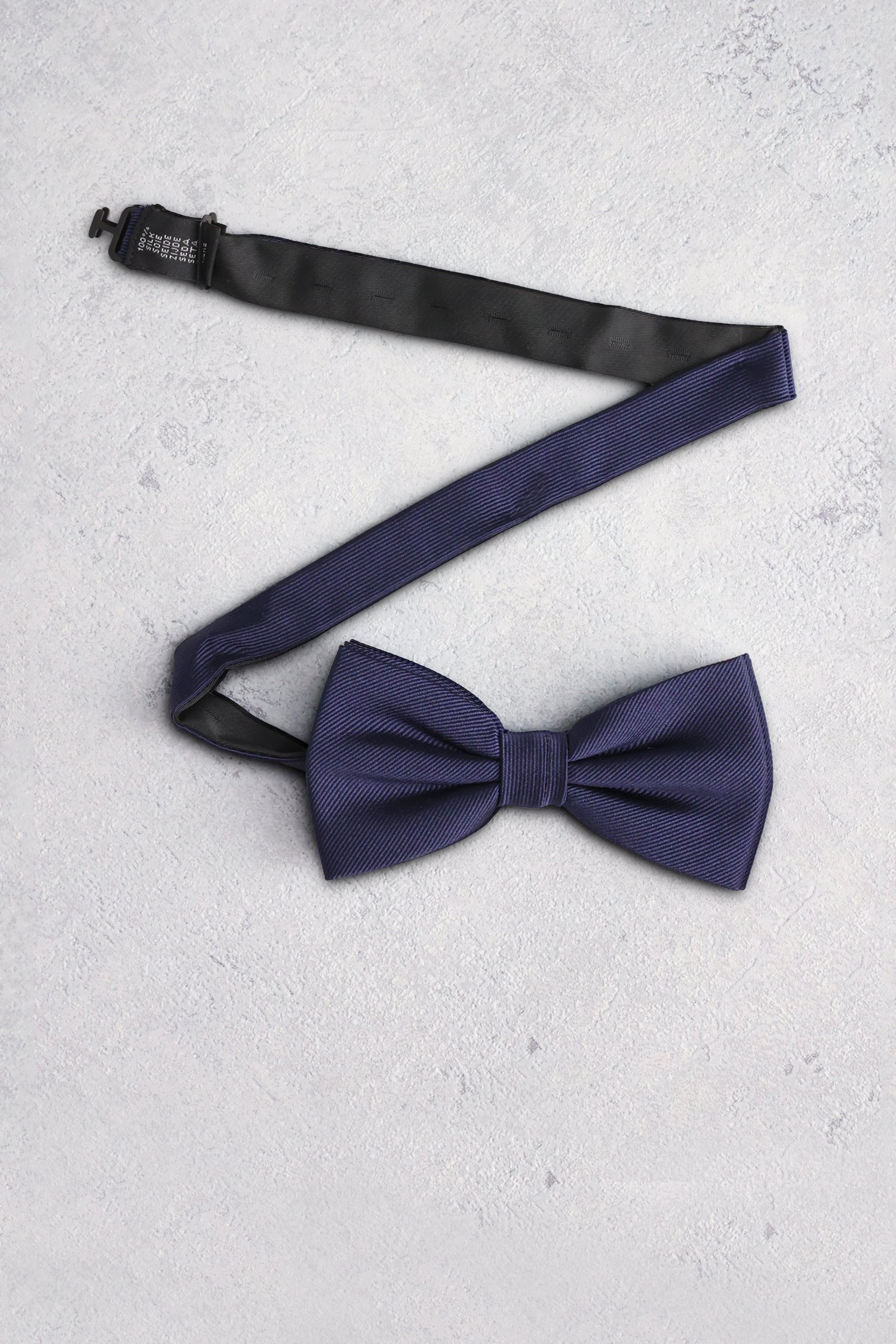 Voorkant van Navy strik door Liberty Island voor Heren