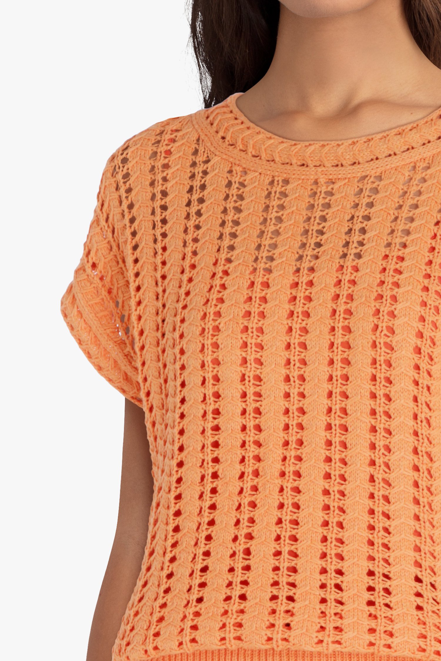 Oranje gehaakte trui van D'Auvry voor Dames