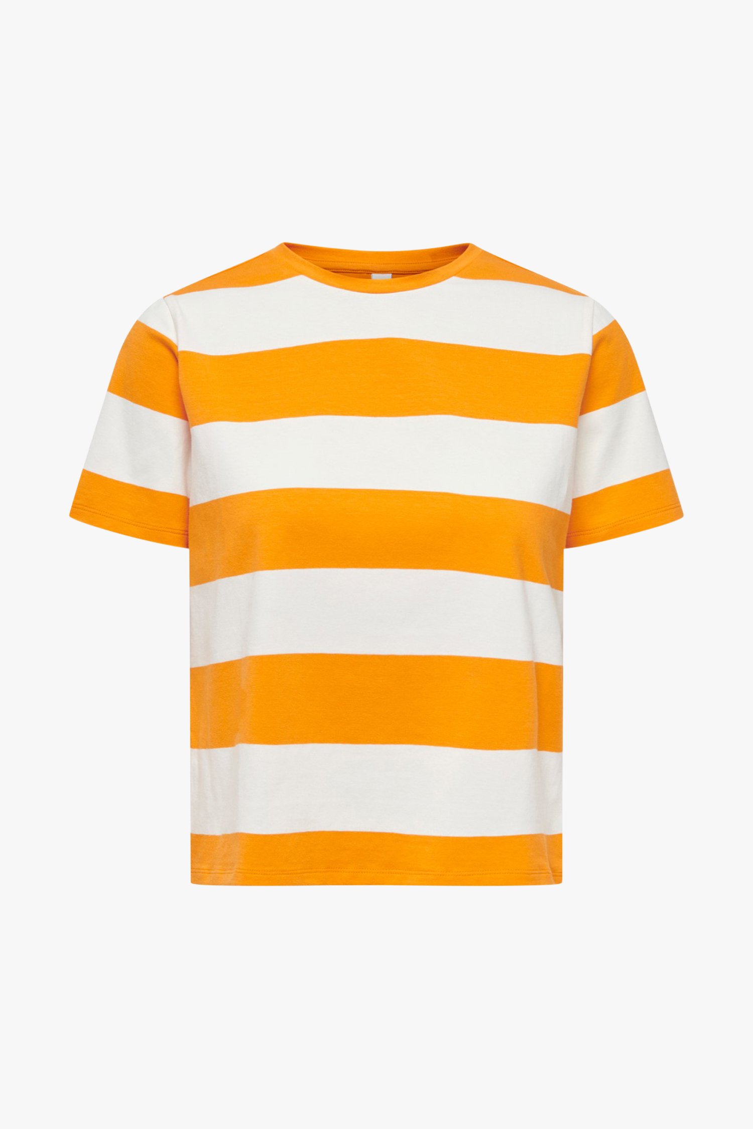 Oranje gestreept T-shirt van JDY voor Dames