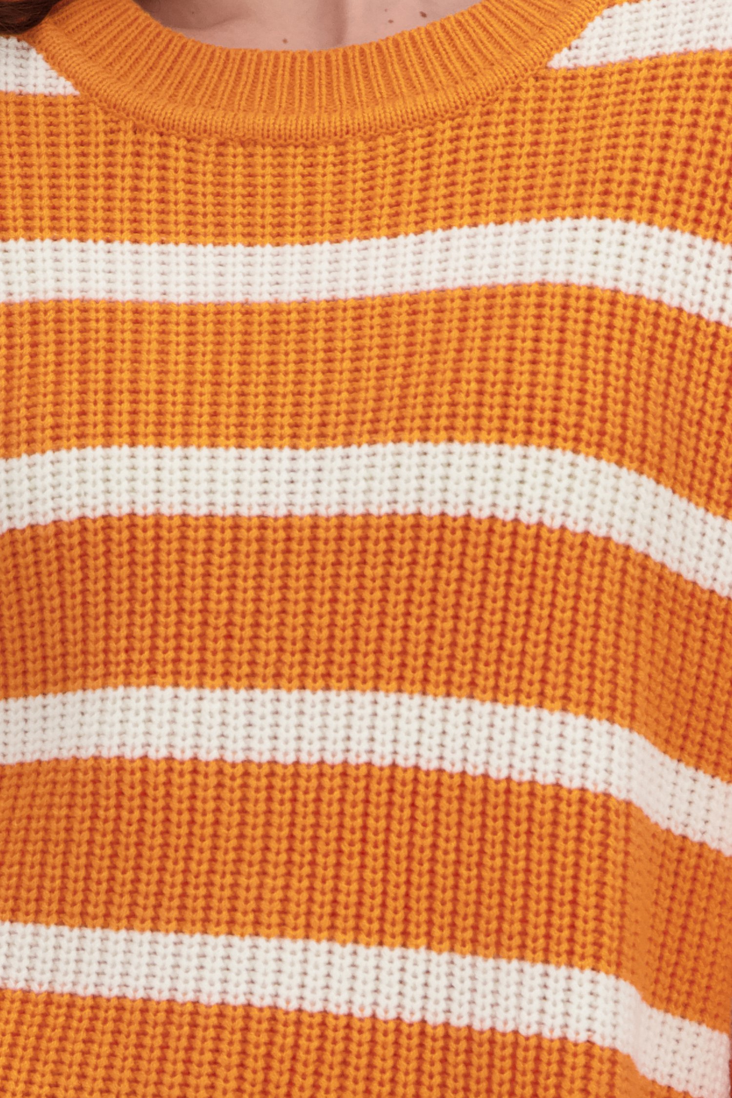 Oranje gestreepte trui van JDY voor Dames