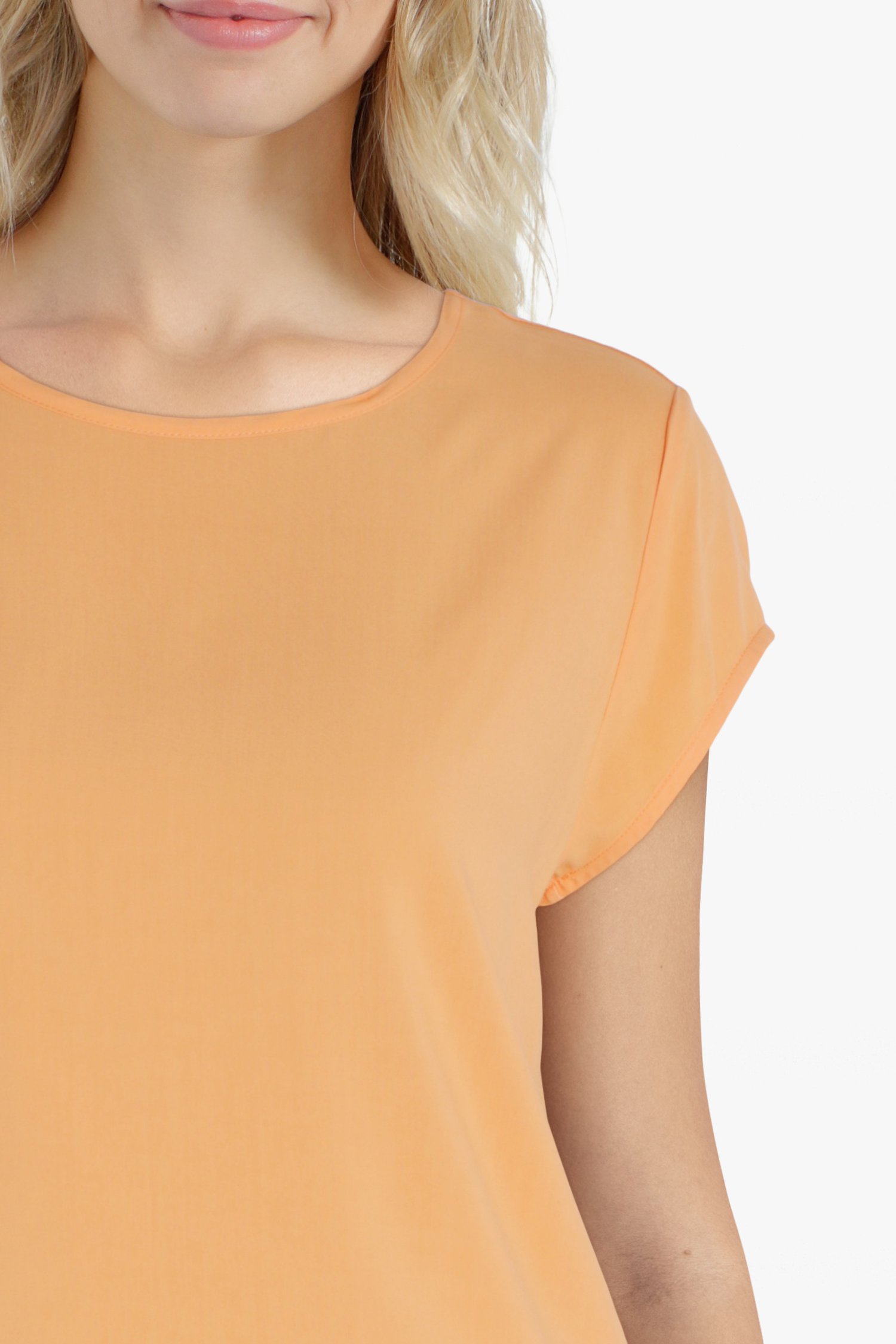 archief Viool buiten gebruik Oranje T-shirt in viscose van Liberty Island | 5985001 | e5