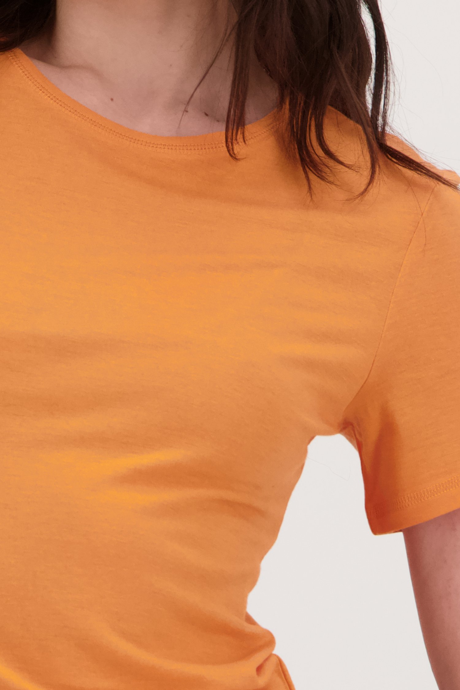 Oranje T-shirt van JDY voor Dames