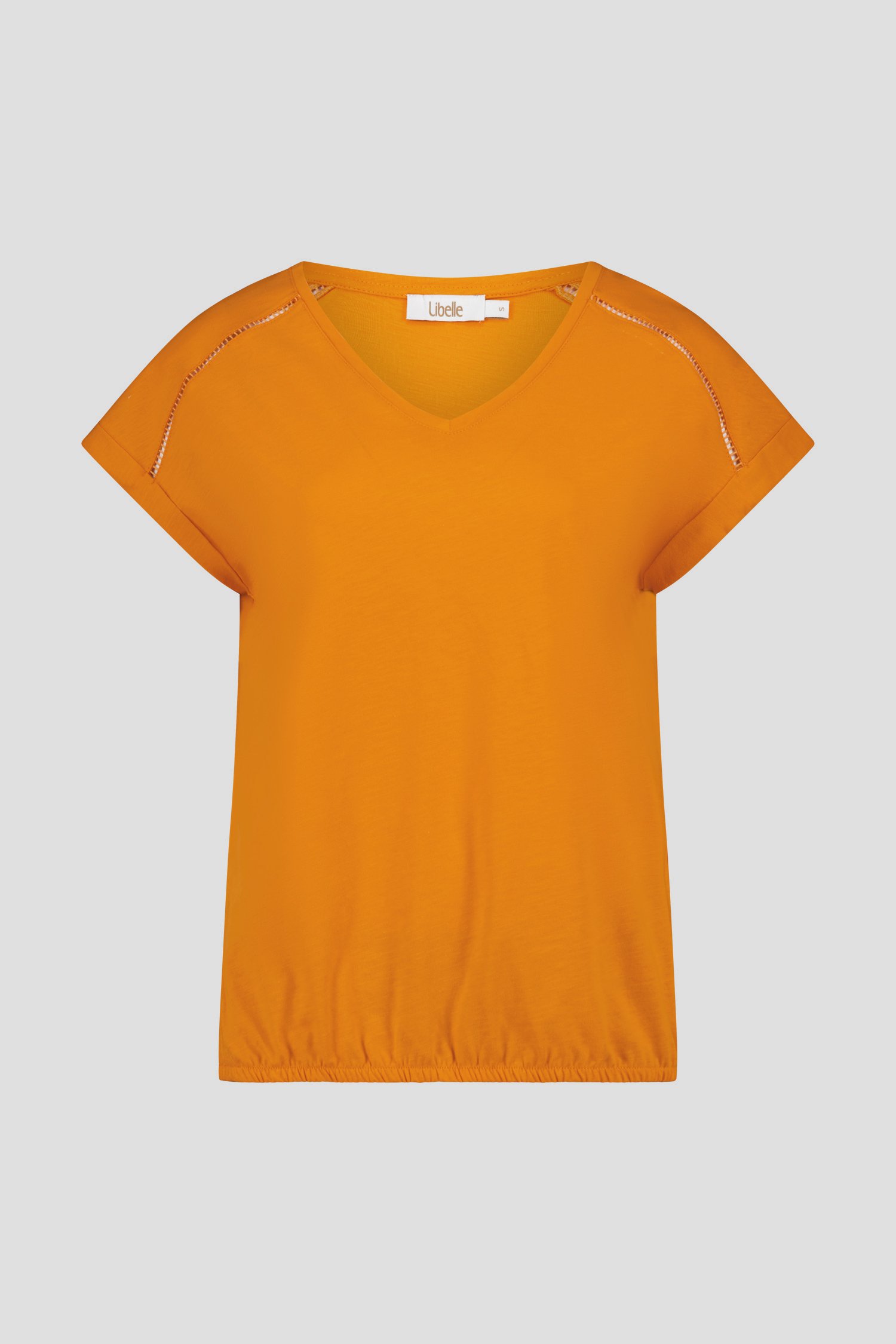 Oranje T-shirt van Libelle voor Dames
