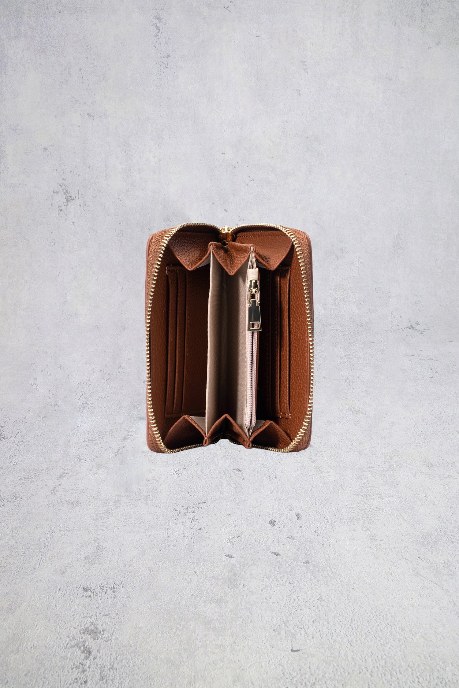 Productfoto 2 van Oranjebruine portemonnee door Laurent David voor Dames