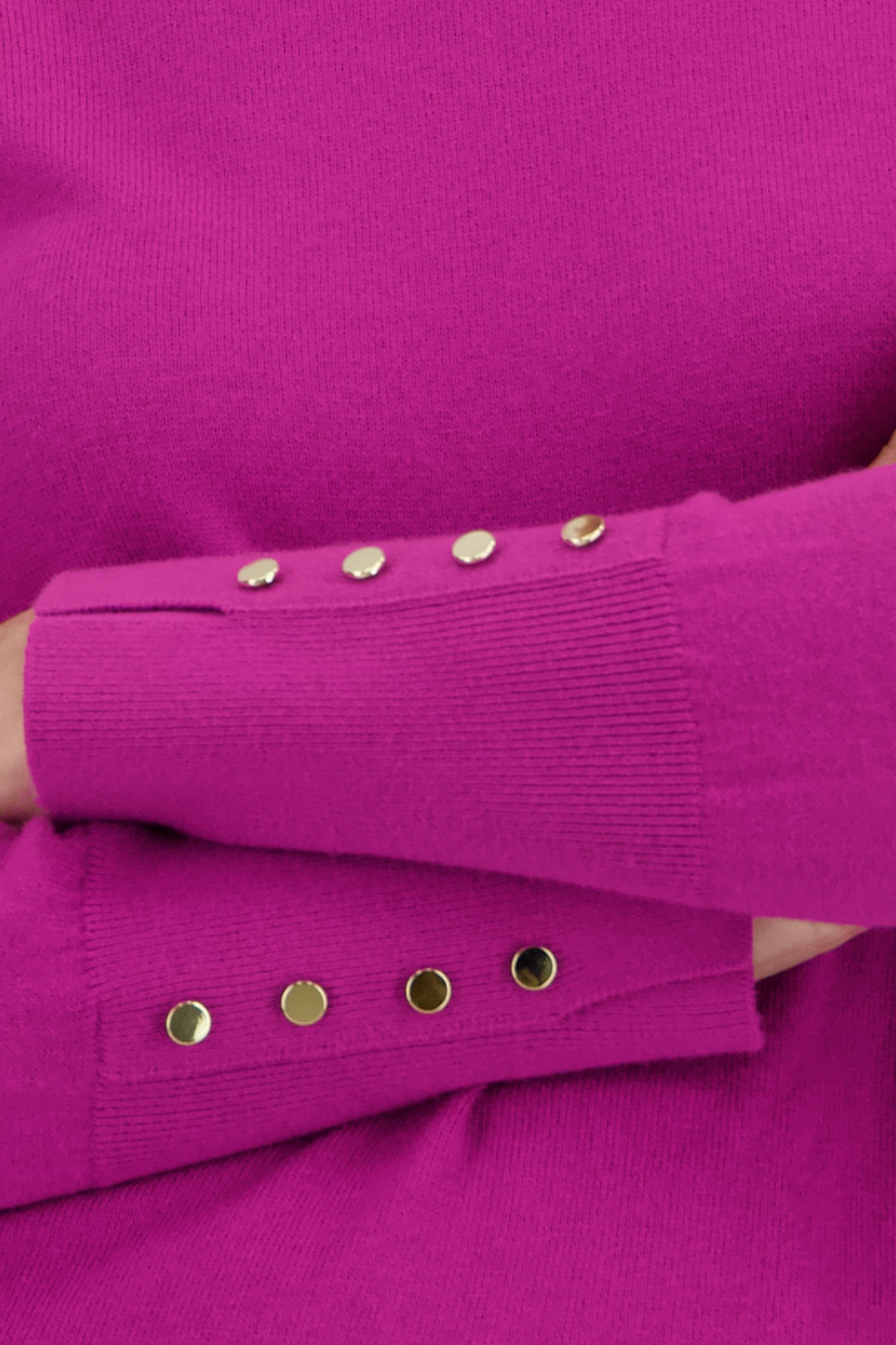 Paars-roze pull met lange mouwen  van Liberty Island voor Dames