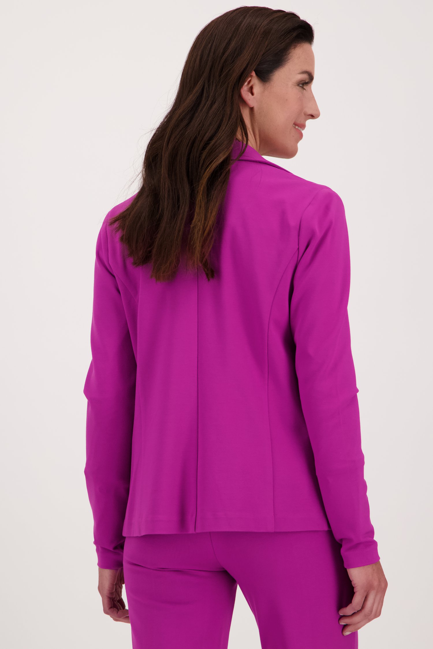 Paarse blazer van Claude Arielle voor Dames