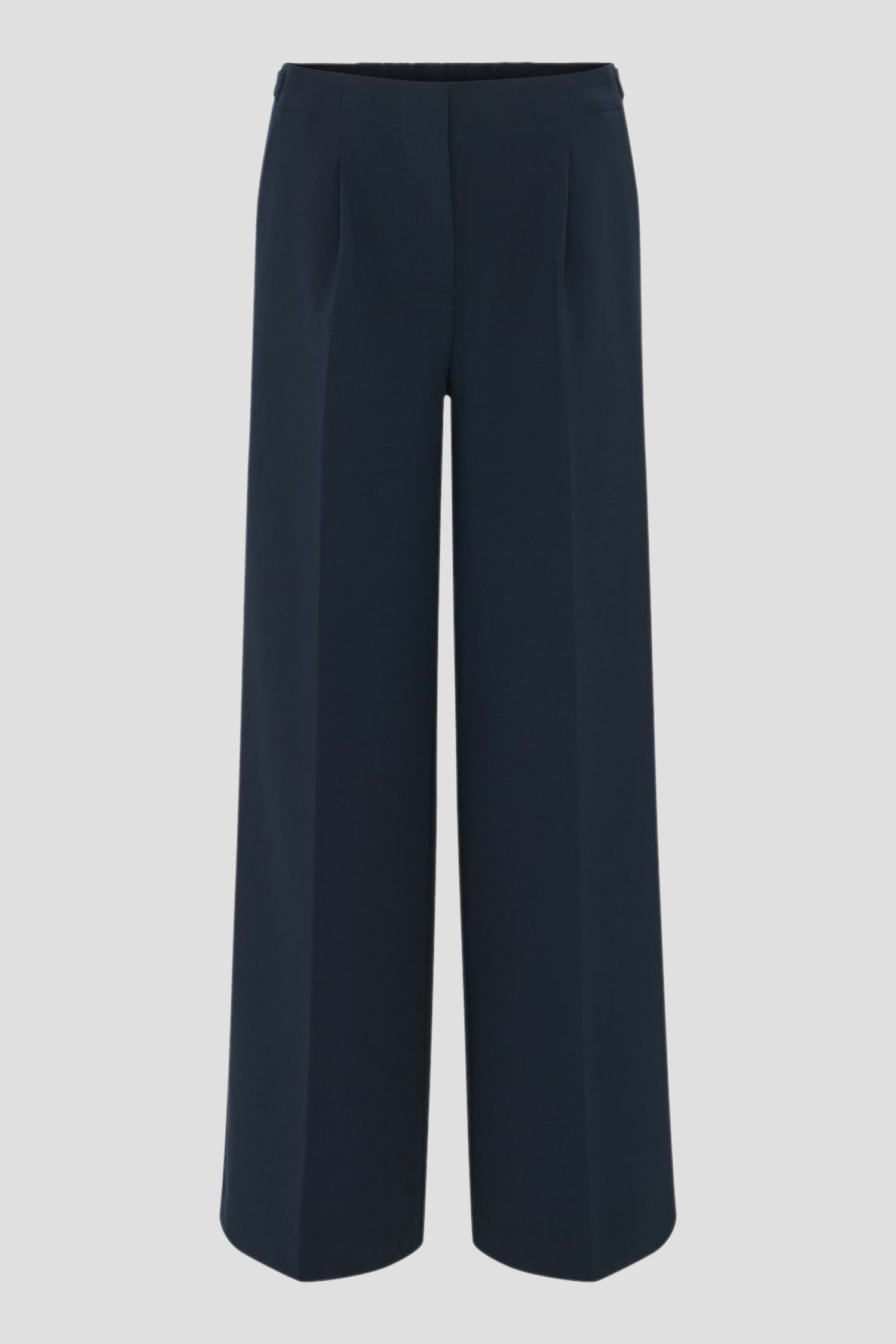 Palazzo bleu foncé avec taille élastique de Opus pour Femmes