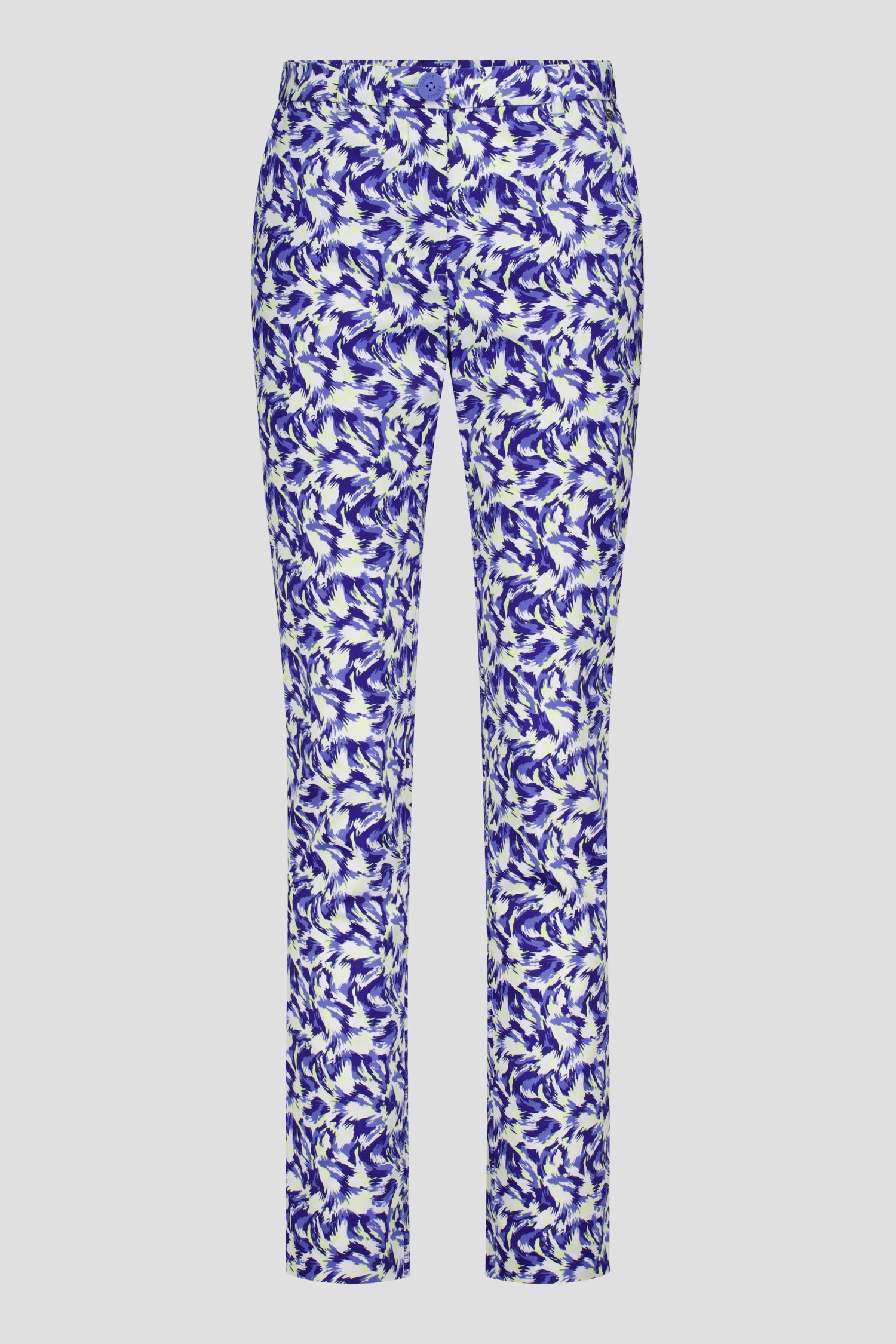 Pantalon à imprimé bleu et blanc de Claude Arielle pour Femmes
