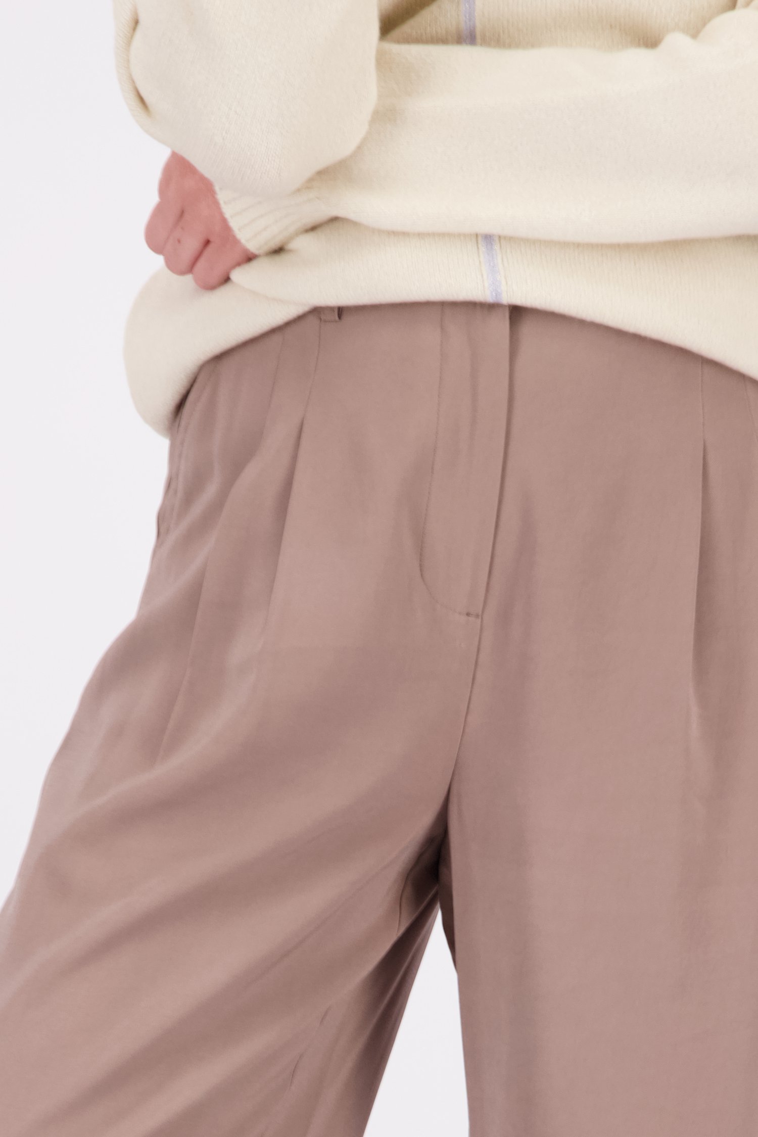 Détail de Pantalon ample beige de Libelle de Libelle pour Femmes