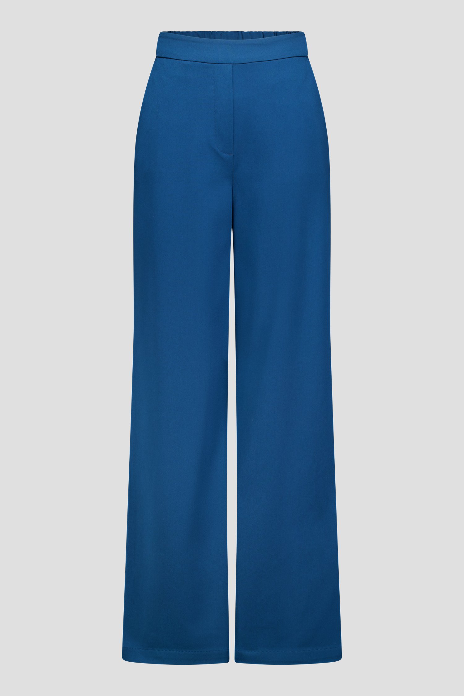 Photo produit 1 de Pantalon ample bleu pétrole à taille élastique de Liberty Island pour Femmes