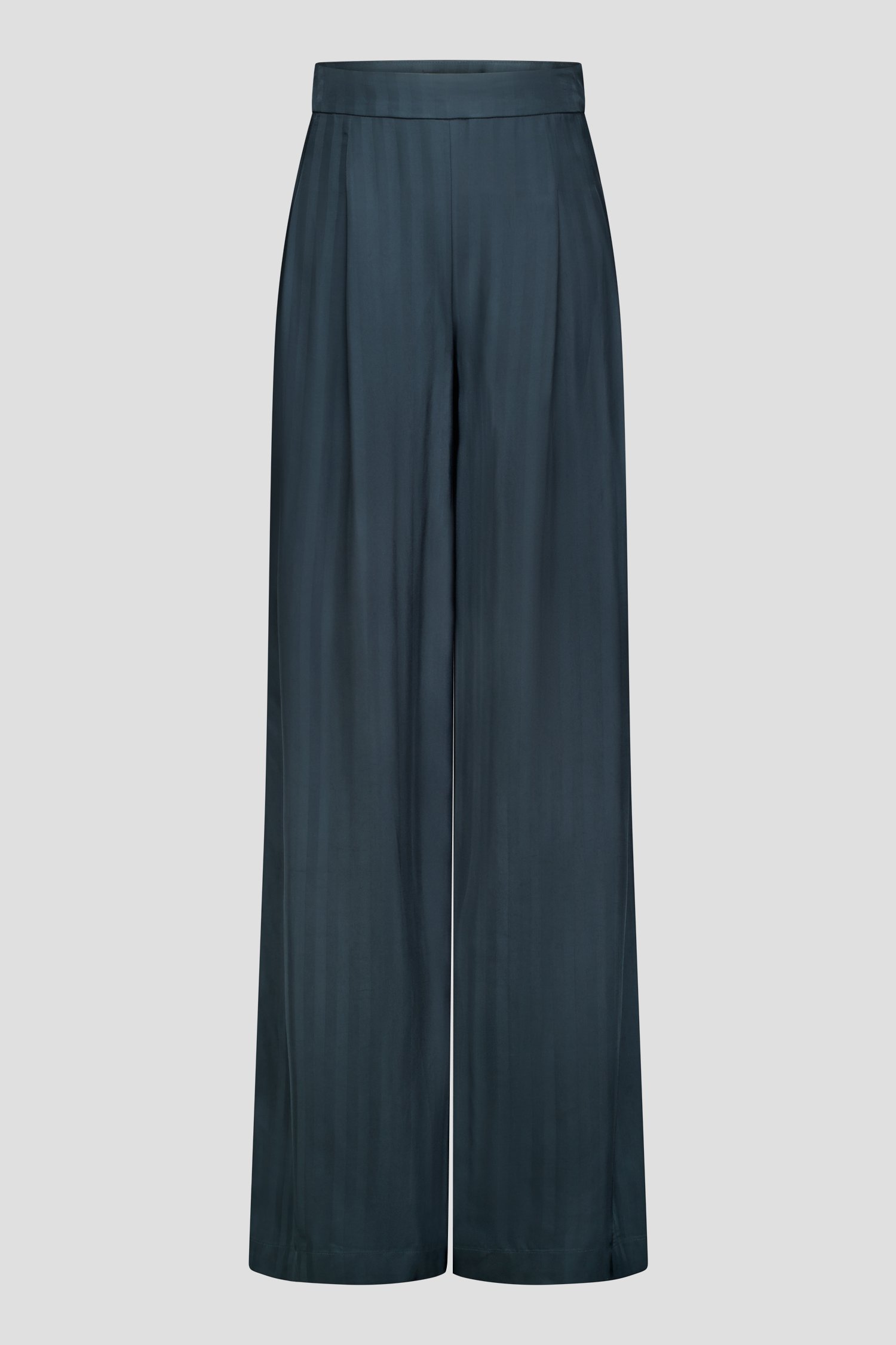 Photo produit 1 de Pantalon ample vert foncé à motif rayé  de D'Auvry pour Femmes