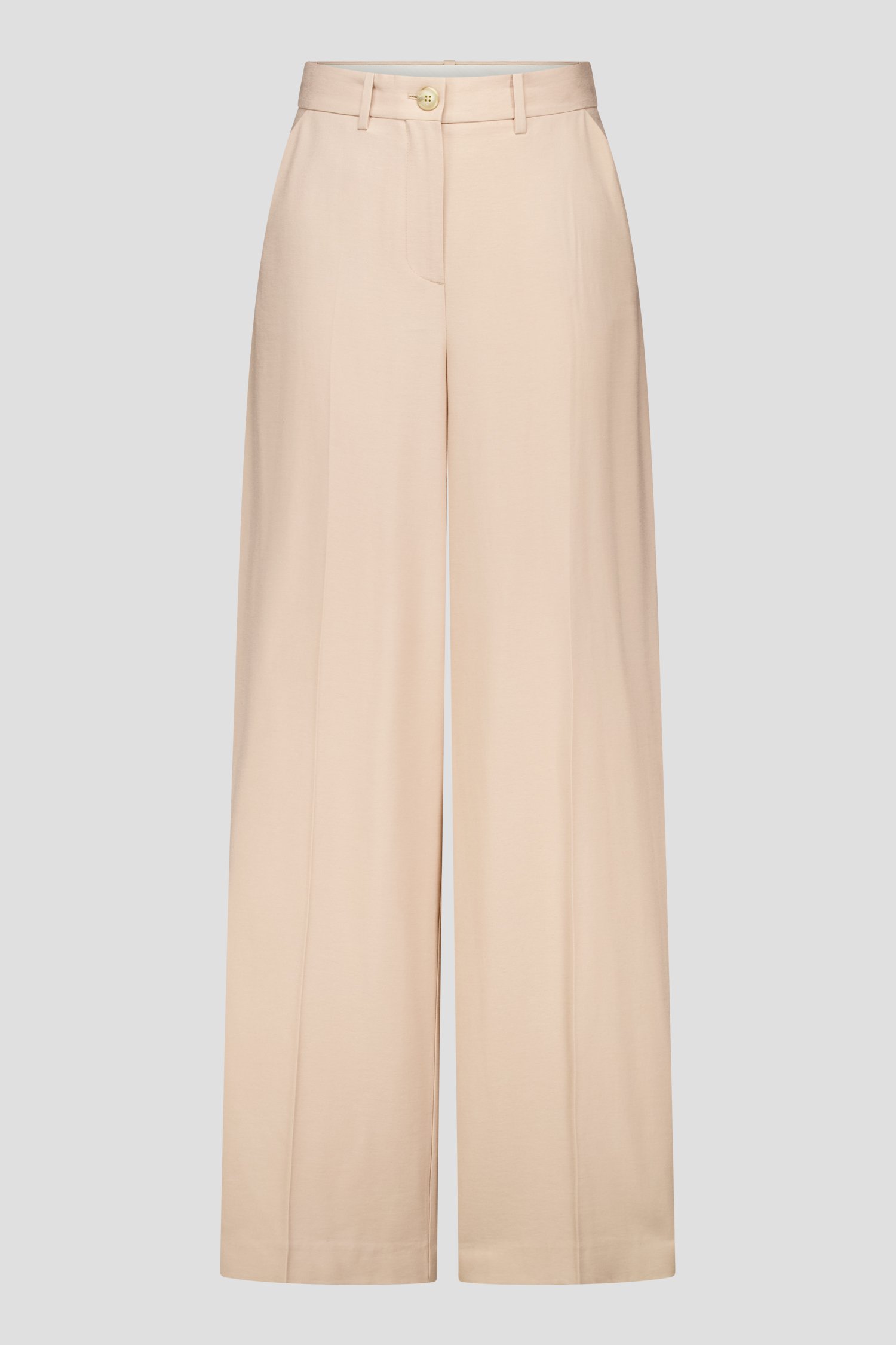 Pantalon beige large de D'Auvry pour Femmes