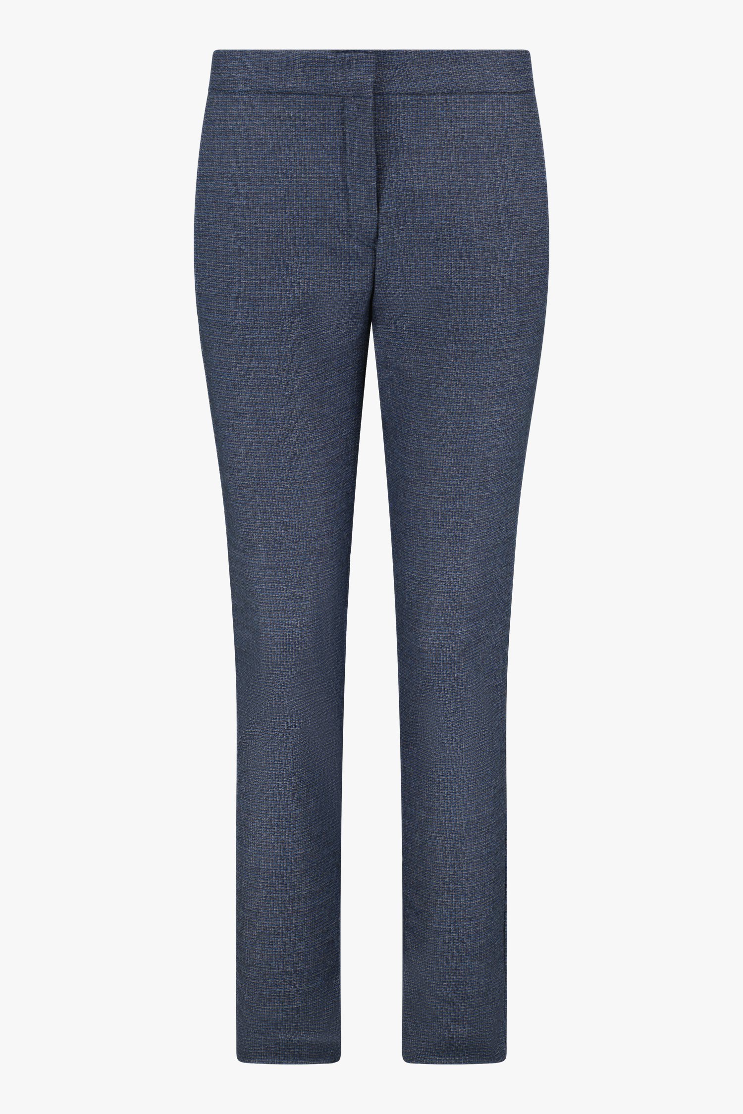Pantalon bleu avec motif et taille élastiquée de Liberty Island pour Femmes