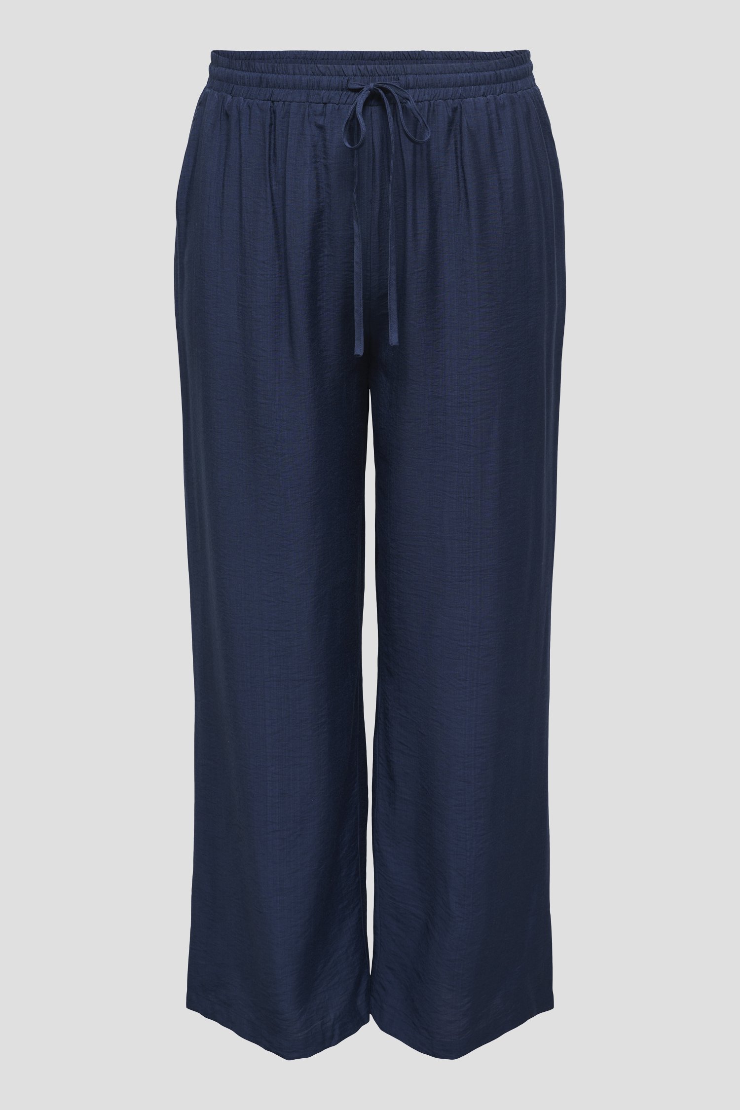 Photo produit 1 de Pantalon bleu avec taille élastique de ONLY Carmakoma pour Femmes