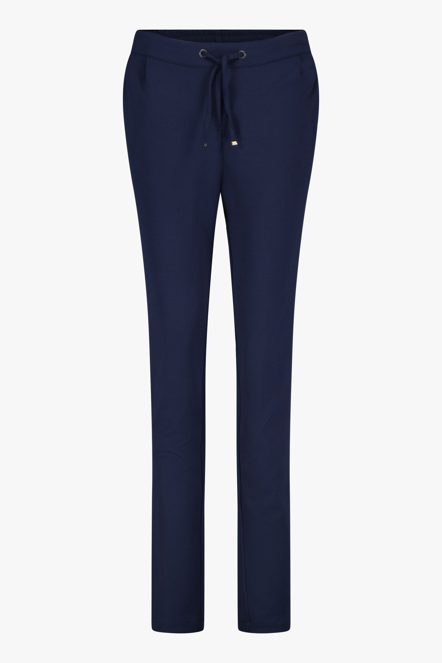 Pantalon bleu avec taille élastiquée - slim fit de Liberty Island pour Femmes