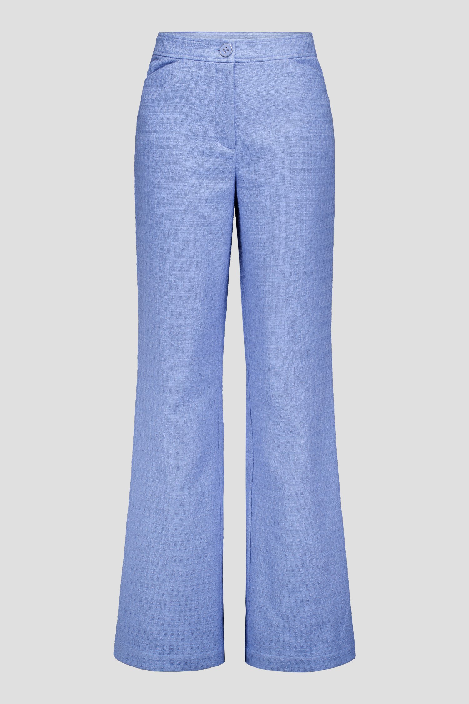 Pantalon bleu clair en bouclé  de D'Auvry pour Femmes