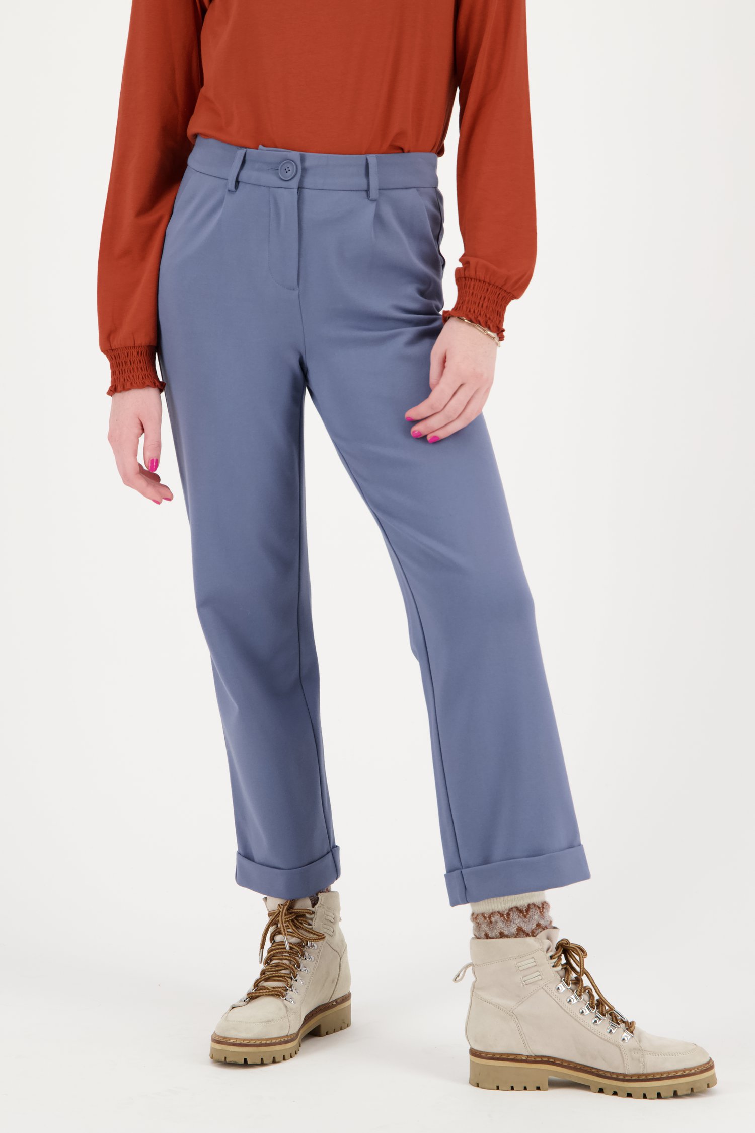 Pantalon bleu clair - straight fit de Libelle pour Femmes
