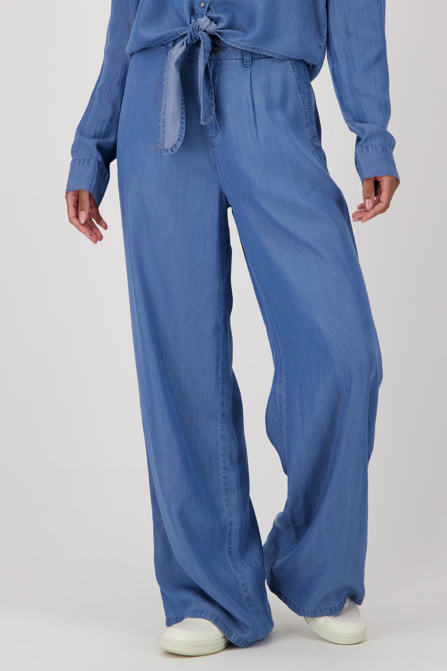 Pantalon bleu large effet jean de JDY pour Femmes