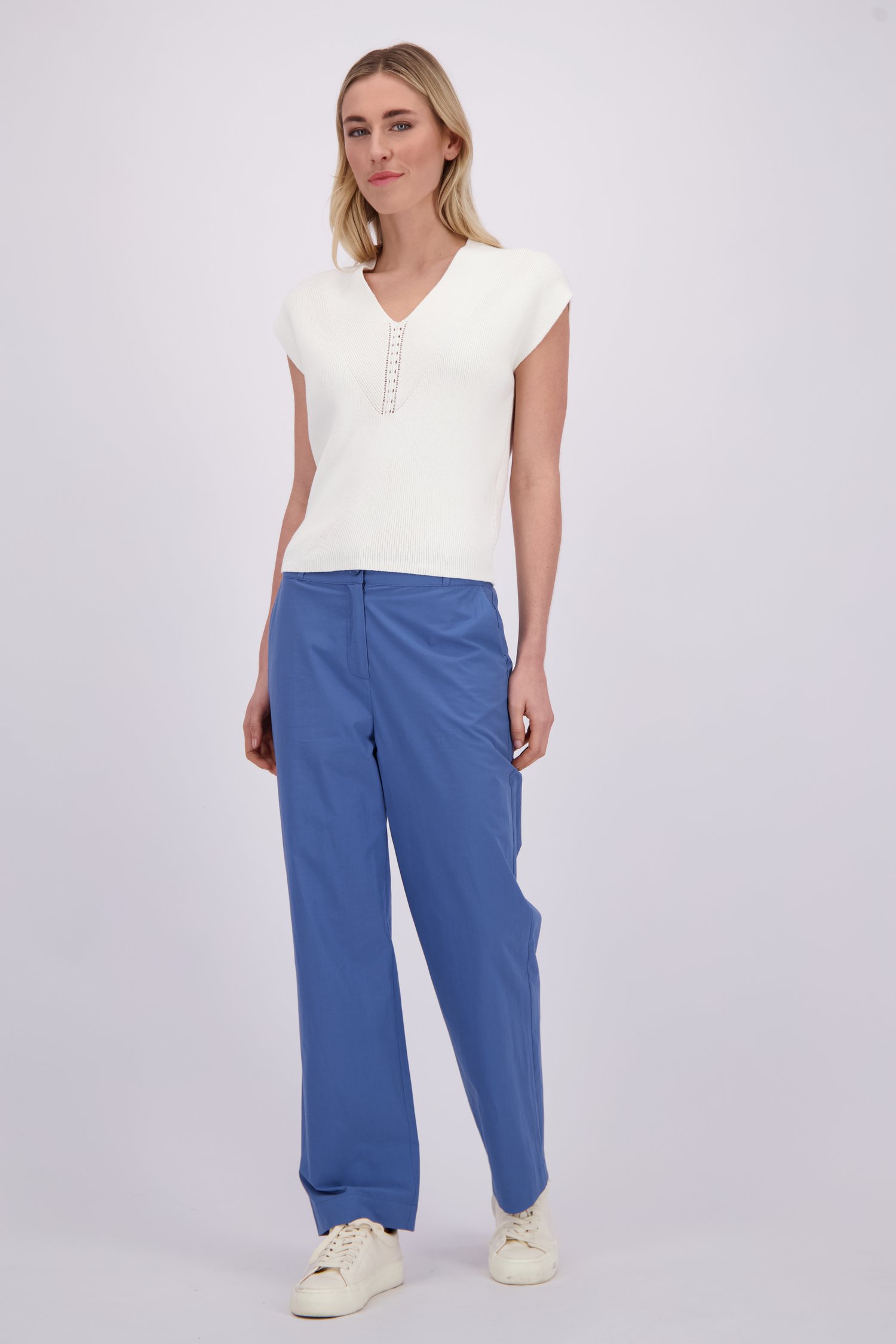 Le devant de Pantalon bleu de Liberty Island pour Femmes