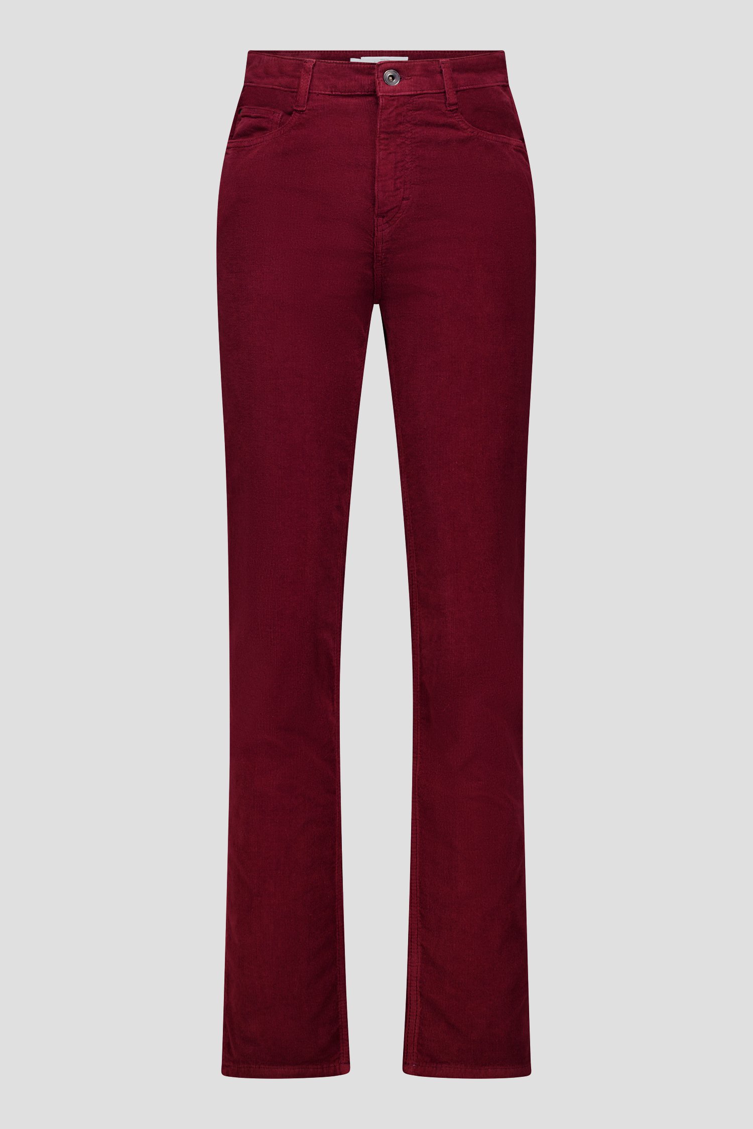 Photo produit 2 de Pantalon bordeaux en velours côtelé de Liberty Island pour Femmes
