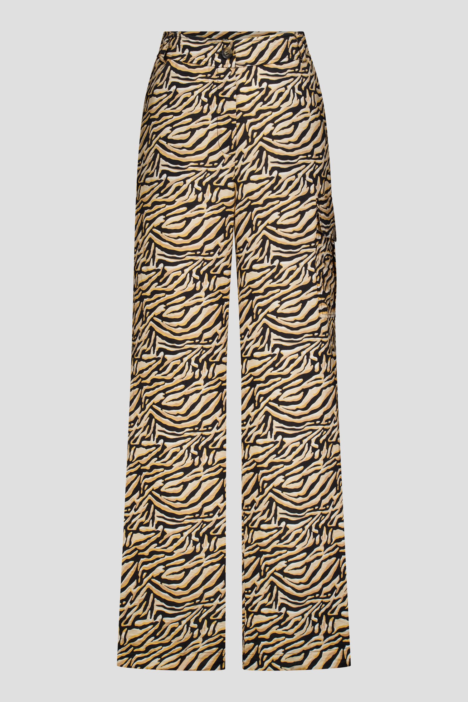 Jean Baril Pour Femme - Pantalon Taille Mi-haute, Jambe Large, Motif Floral Vintage - Tissu Denim Extensible - Style Y2K