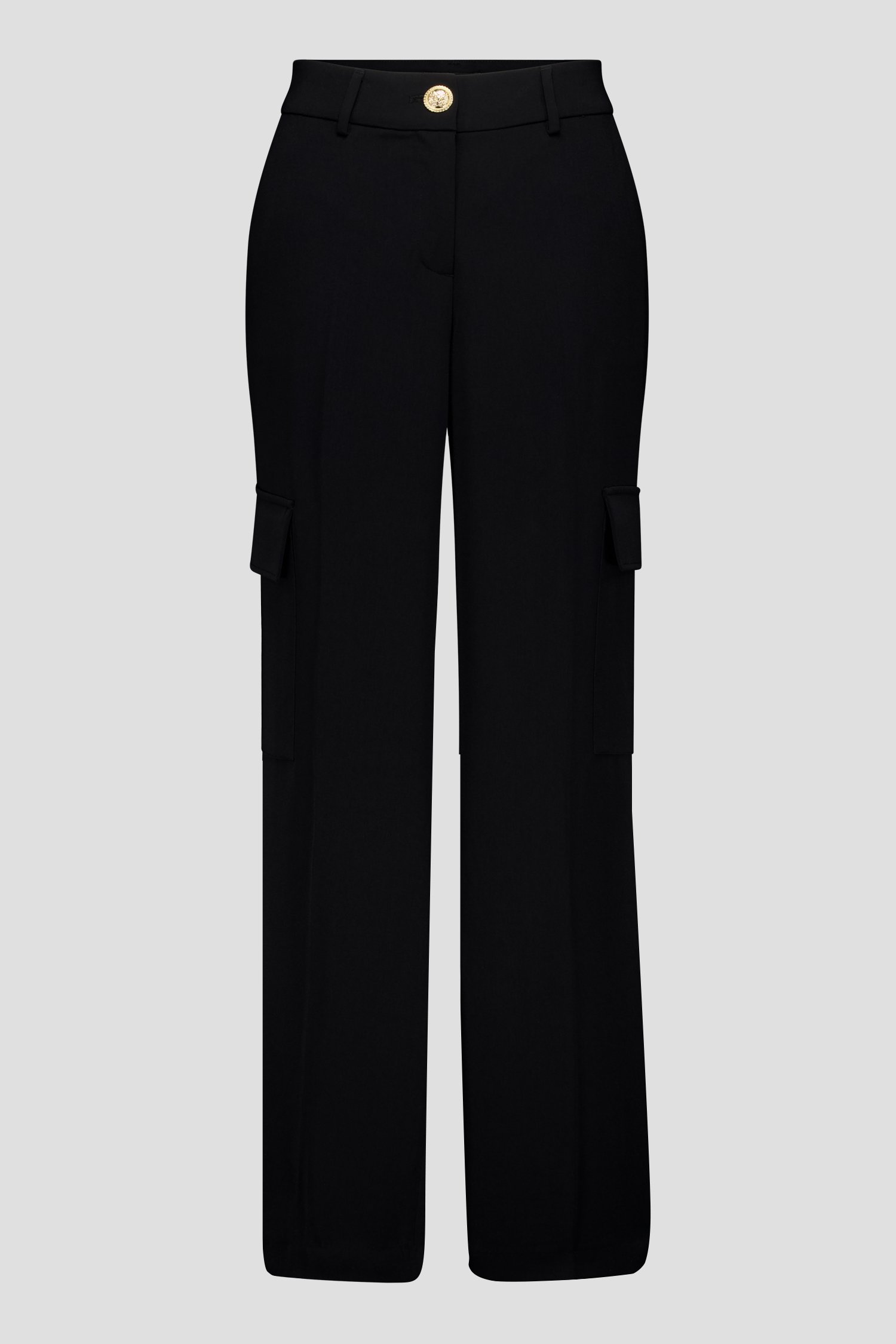 Pantalon cargo large noir de More & More pour Femmes