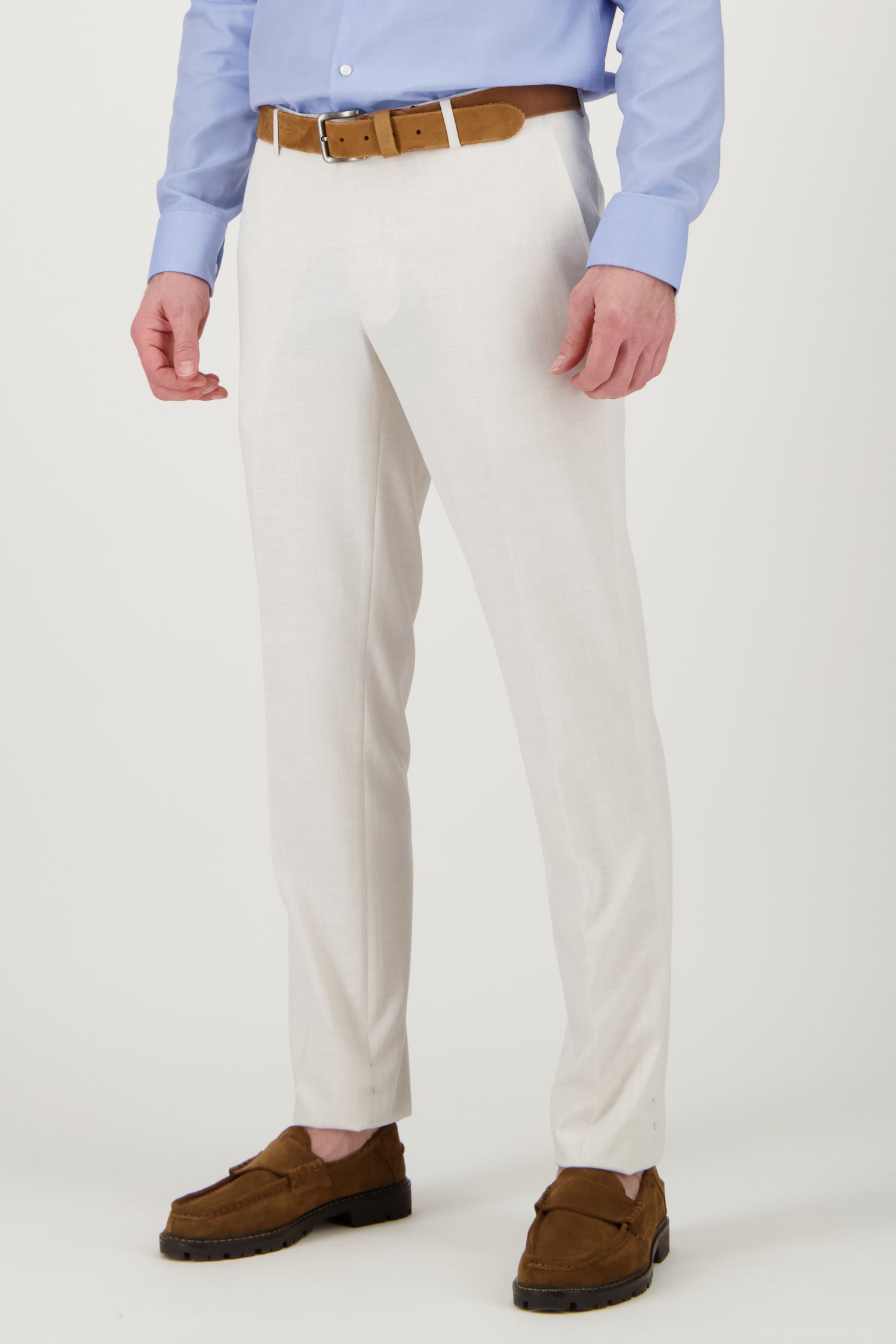Pantalon de costume beige clair- Slim fit de Dansaert Black pour Hommes