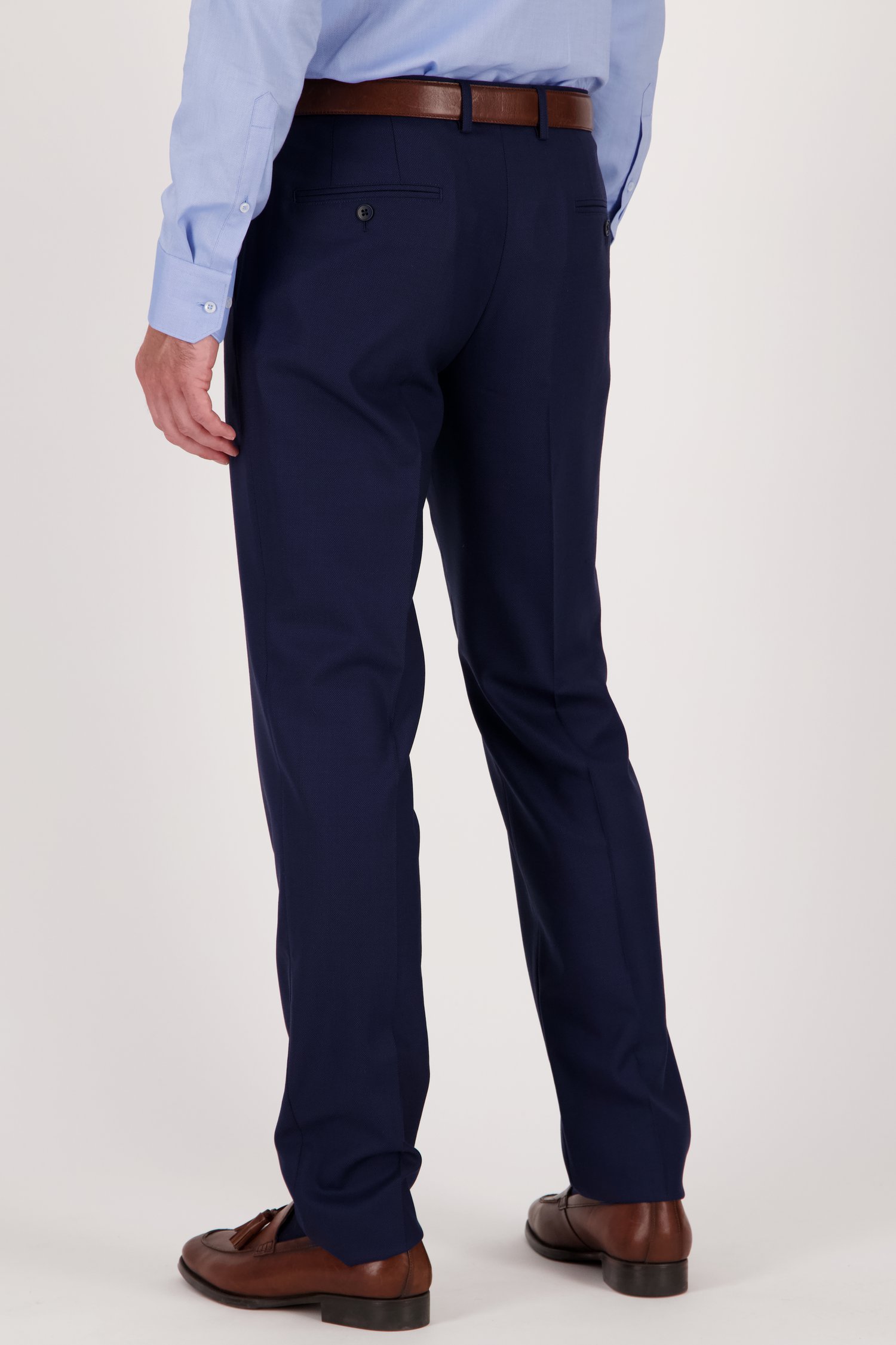 Pantalon de costume bleu - Rick - Regular fit de Dansaert Black pour Hommes
